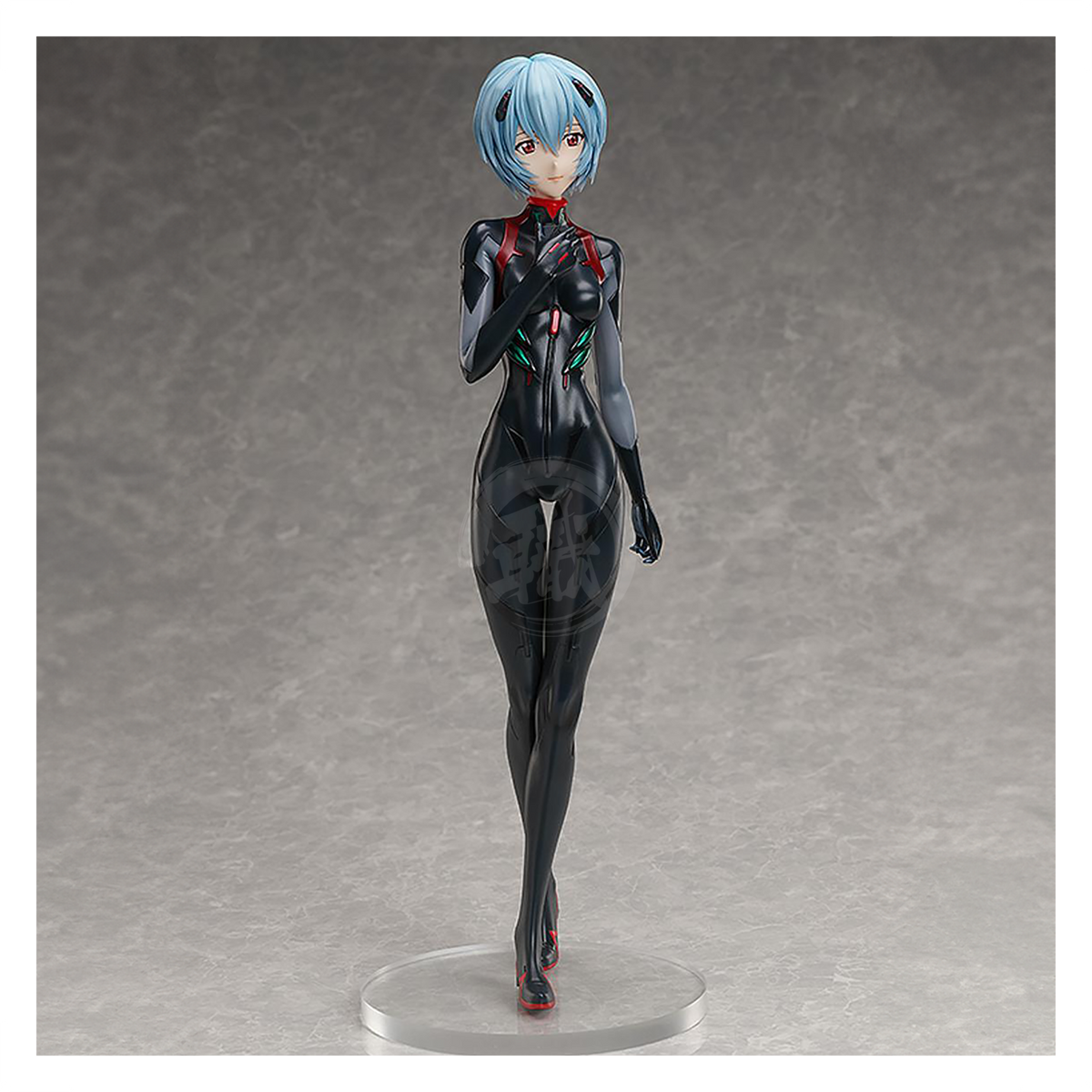 Rei Ayanami figure from Rebuild of Evangelion by FREEing, 1/4 scale B-Style figure with detailed costume and pose.