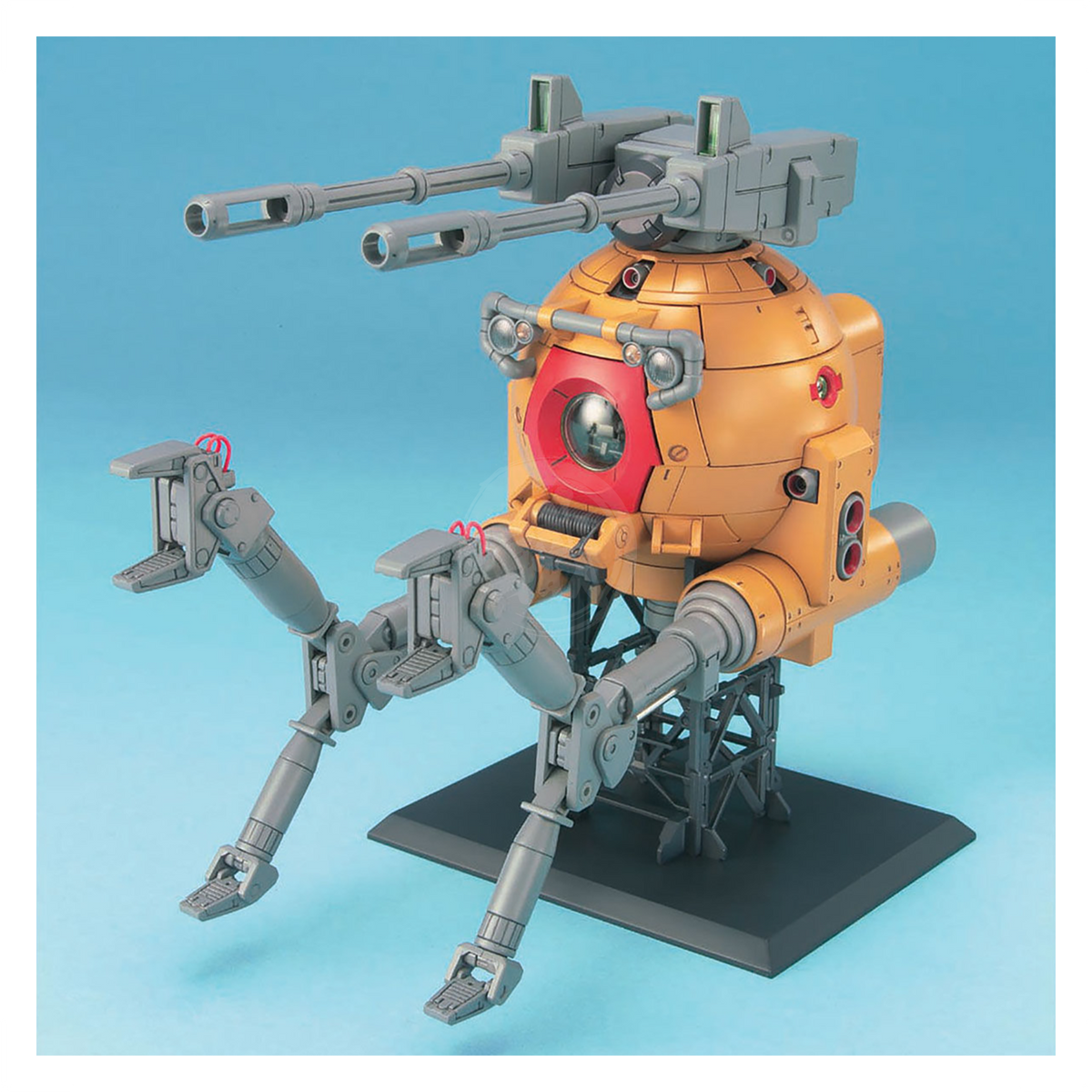 Bandai MG Ball RB-79K model kit from The 08th MS Team, detailed plastic model with green and white parts.