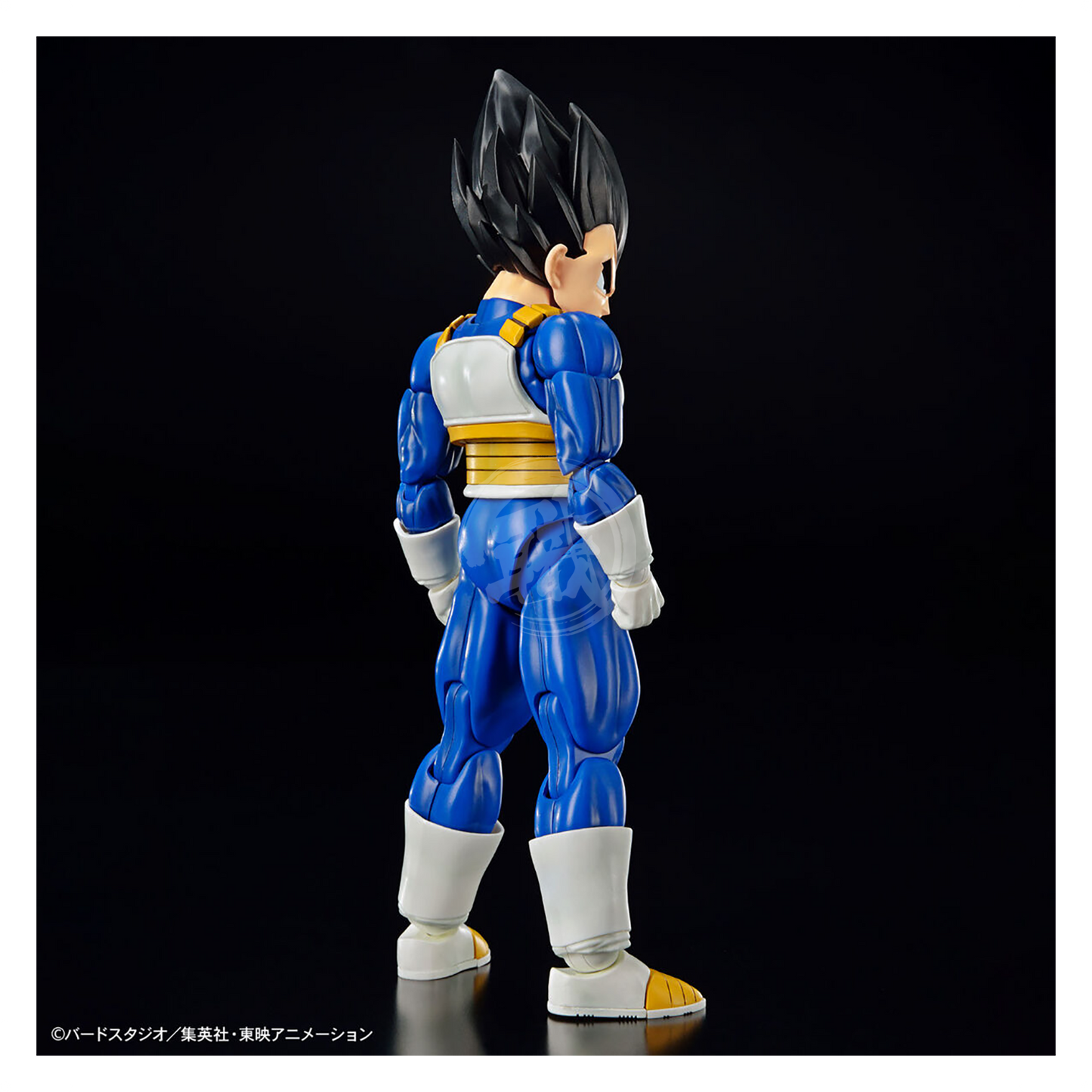 Bandai Figure-Rise Standard Vegeta model kit figure with detailed sculpt and poseable joints, new specification version.