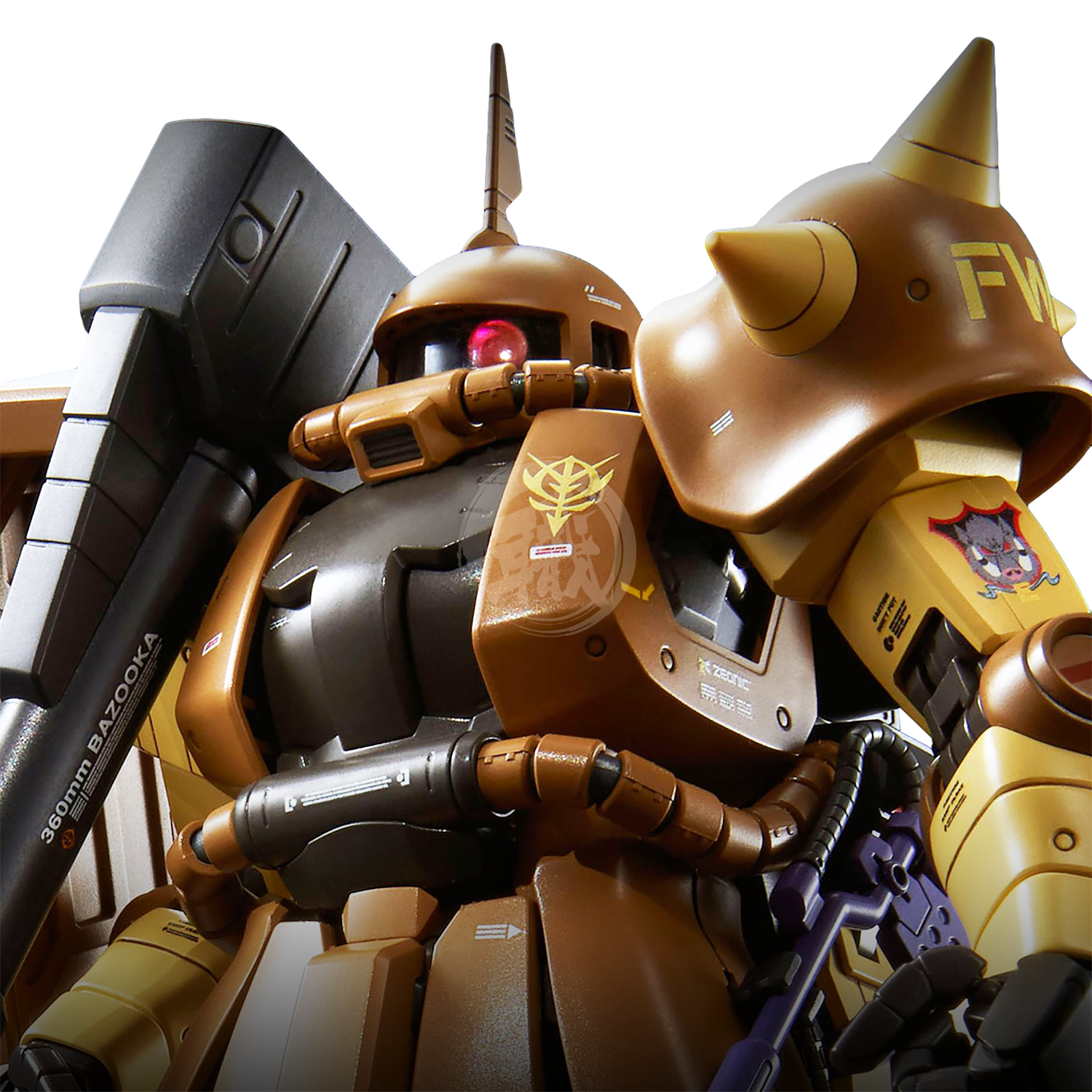 Premium Bandai 1/100 Scale Master Grade Zaku II High Mobility Type Premium Bandai 1/100 Scale Master Grade Zaku II High Mobility Type