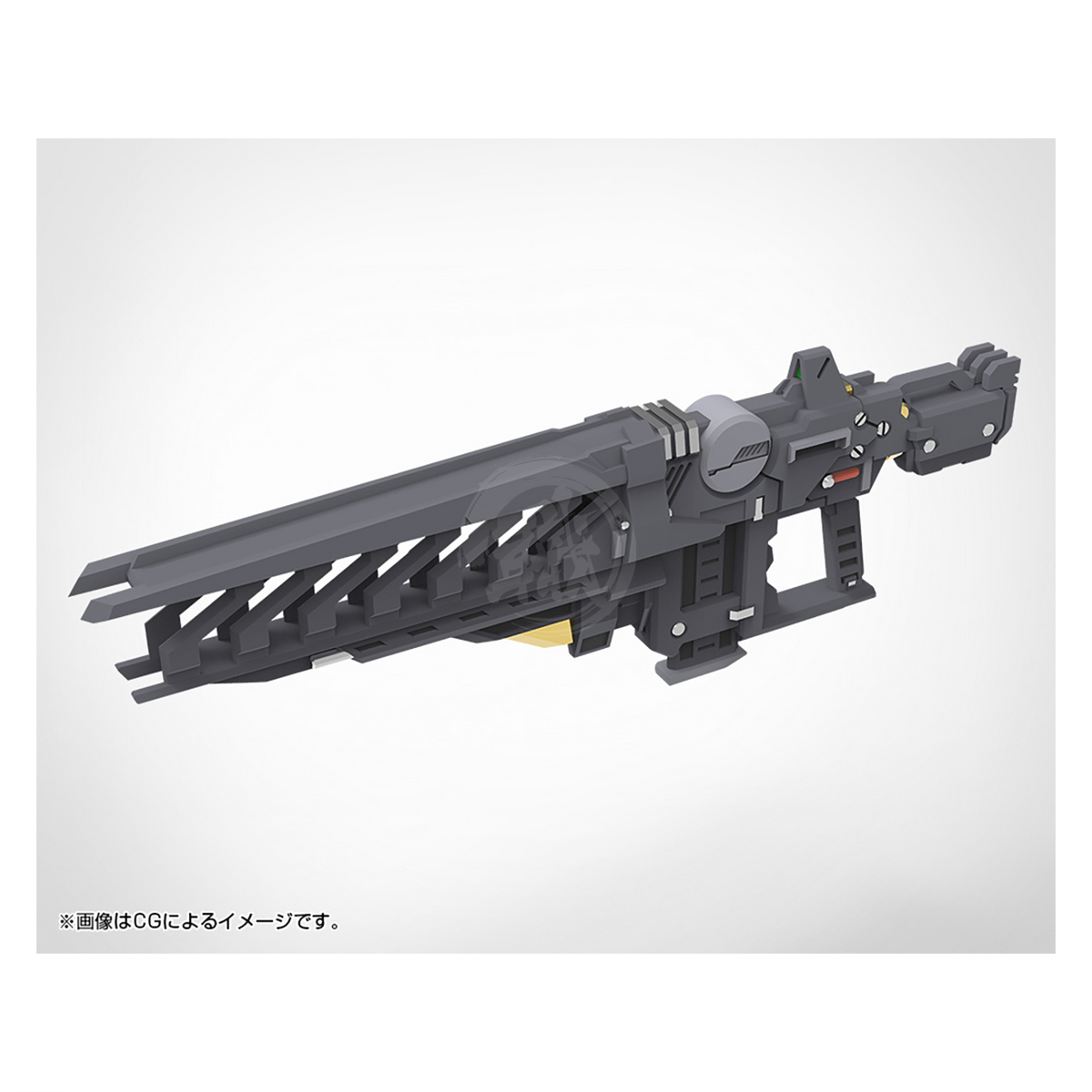 Kotobukiya MSG Heavy Weapon Unit-48 Stride Rifle model kit, detailed plastic model with military weapon design and intricate parts.