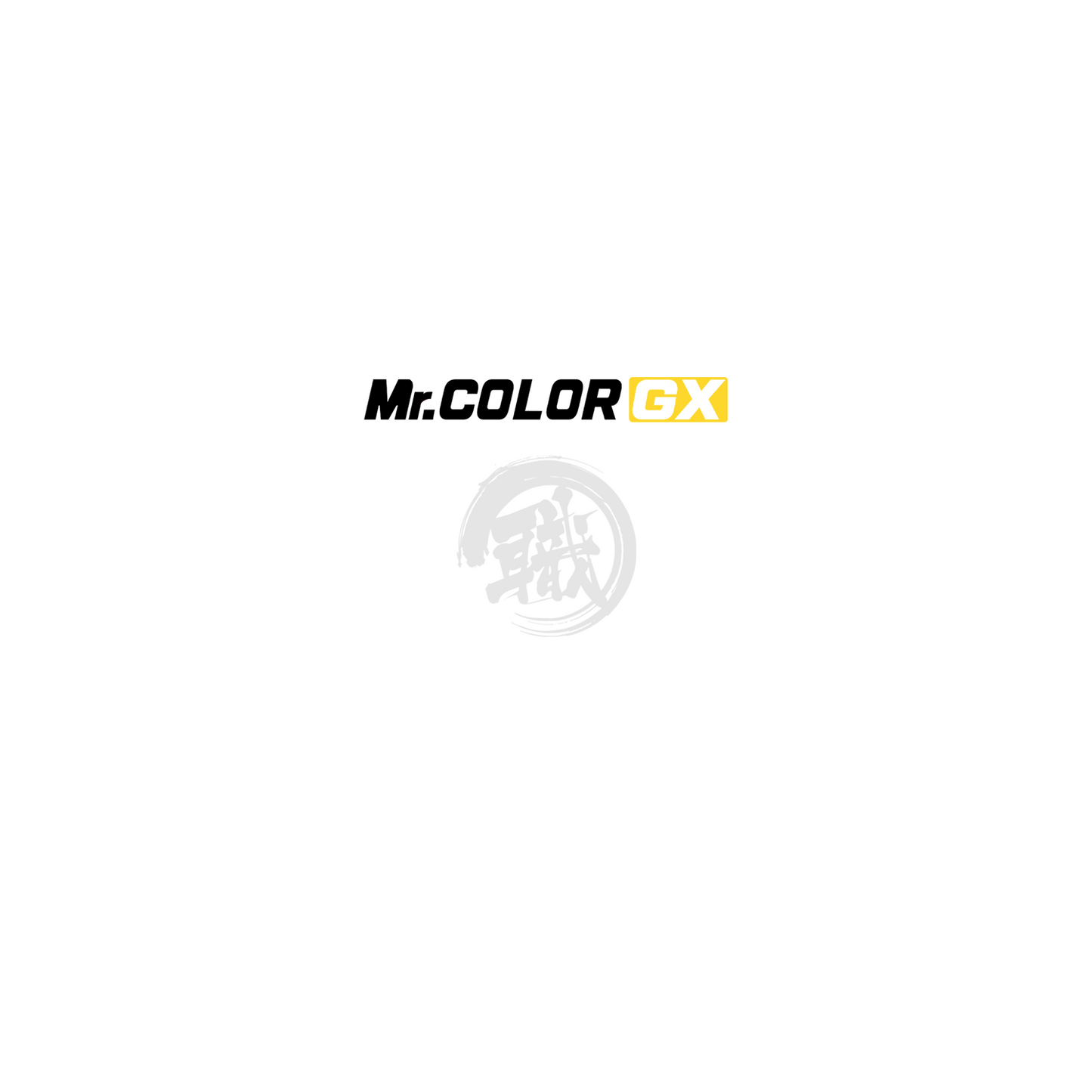 GSI Creos GX001 Cool White paint swatch showing smooth, glossy white paint sample on a neutral background.