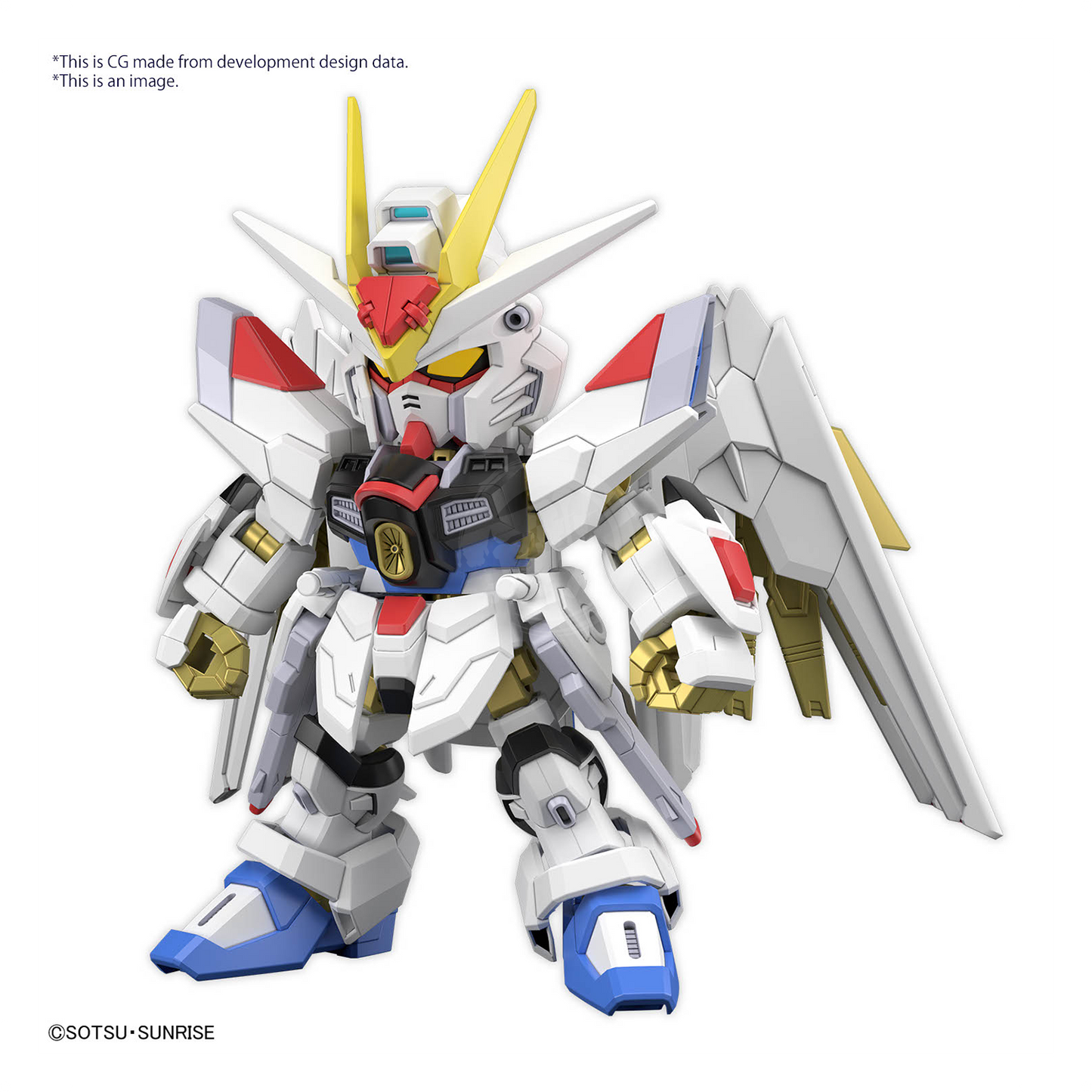 SDCS Mighty Strike Freedom Gundam - ShokuninGunpla
