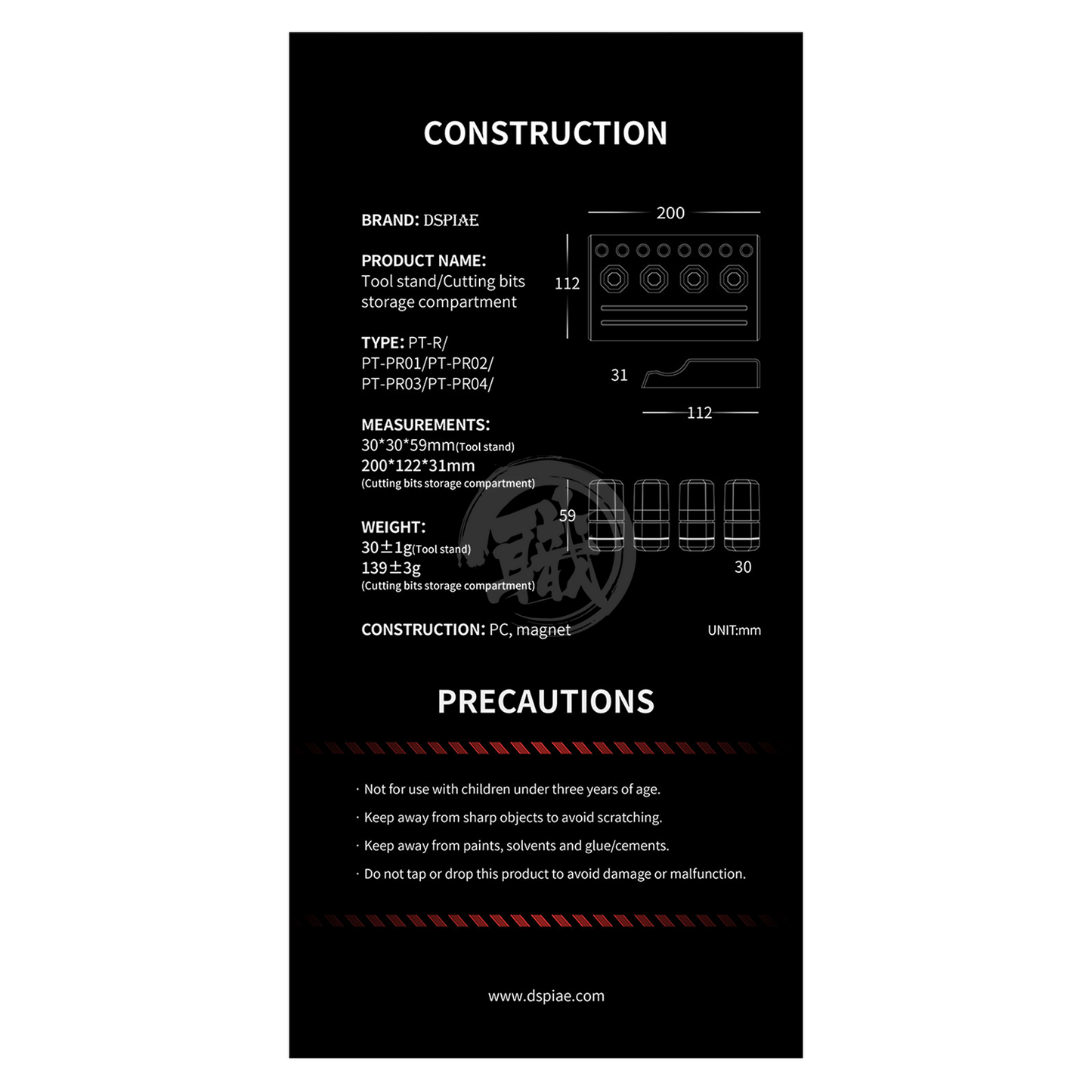 DSPIAE - Tool Storage Rack - ShokuninGunpla