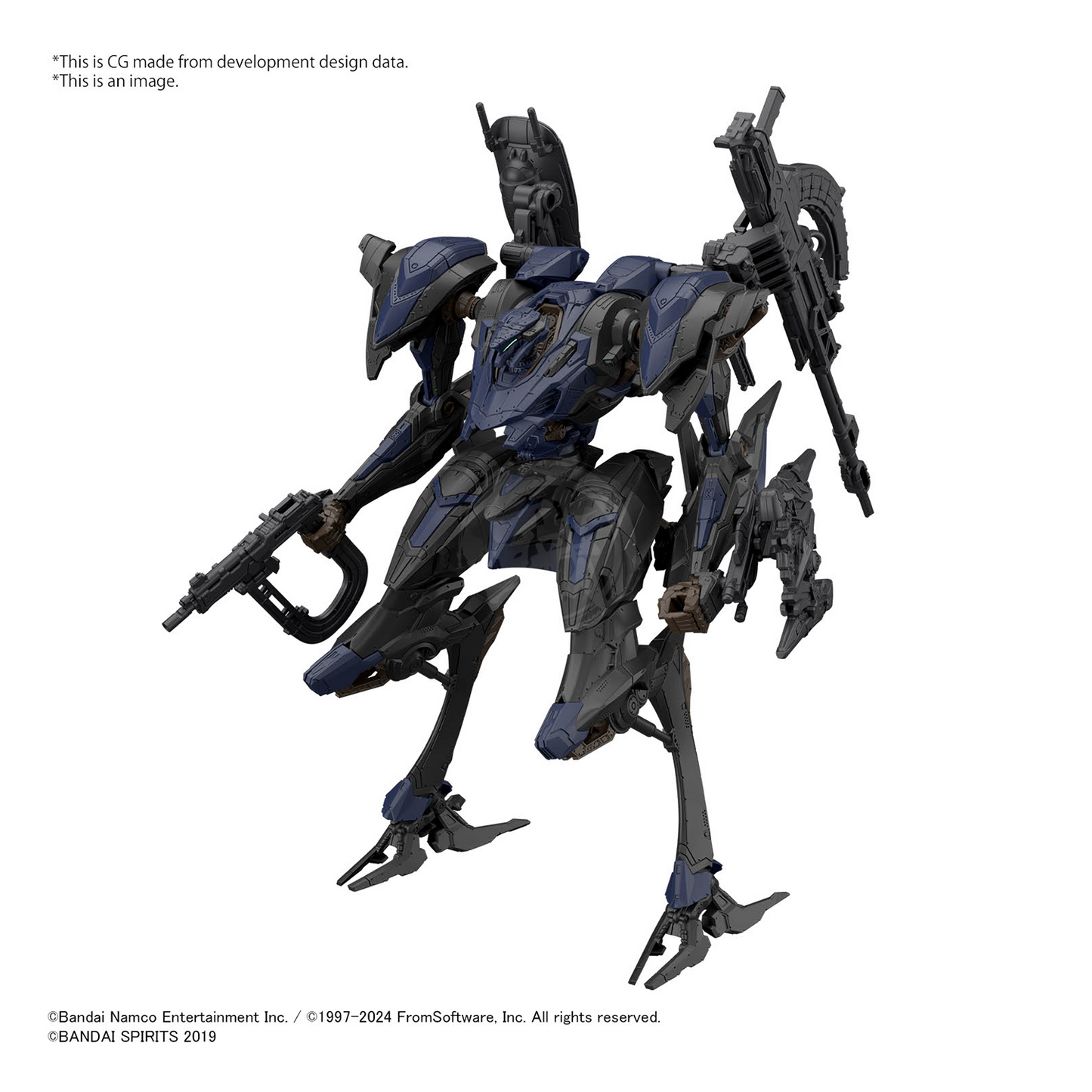 30MM Armored Core VI Fires of Rubicon Schneider Nachtreiher/40E Steel Haze - ShokuninGunpla