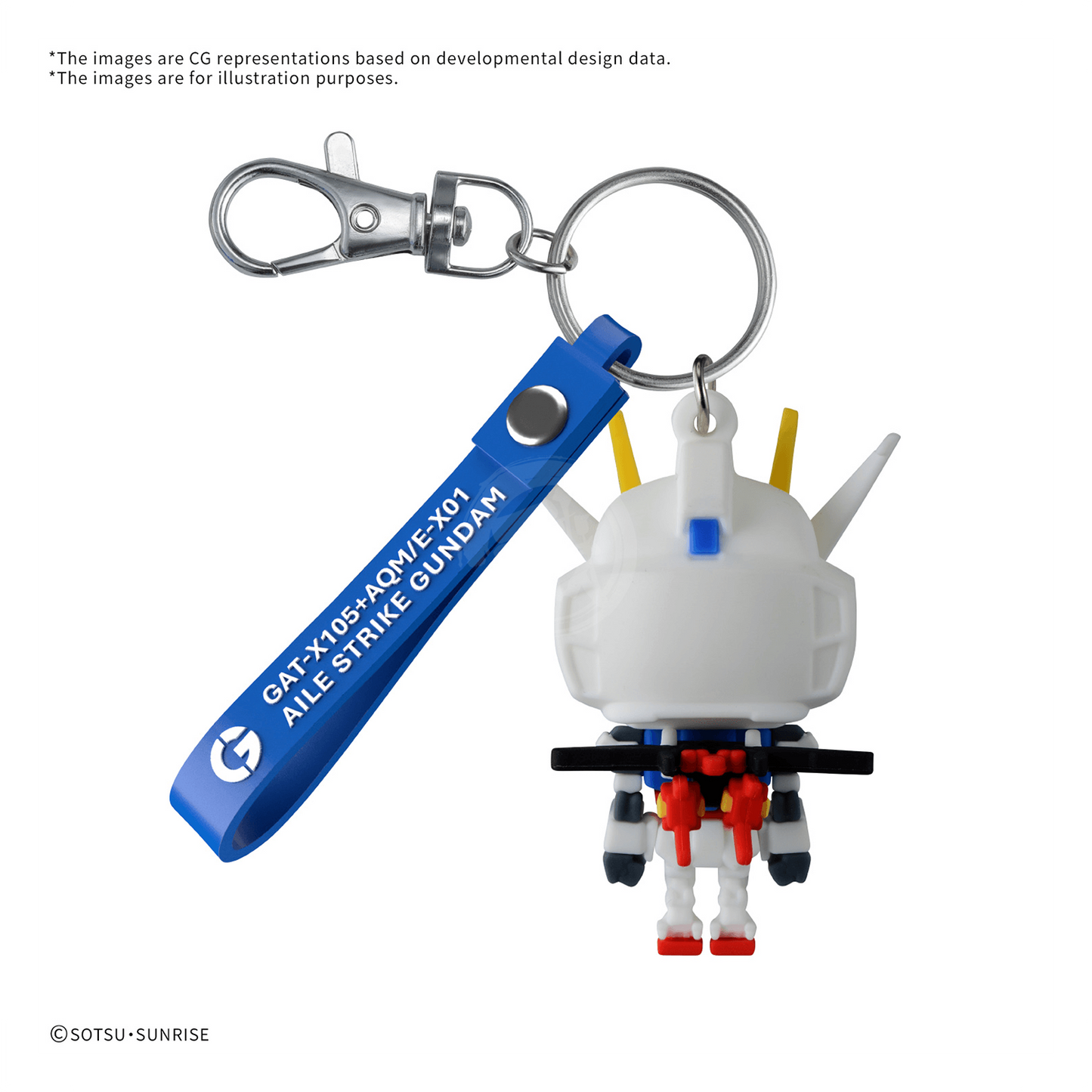 Aile Stpla-Kun 3D Rubber Mascot Keychain - ShokuninGunpla