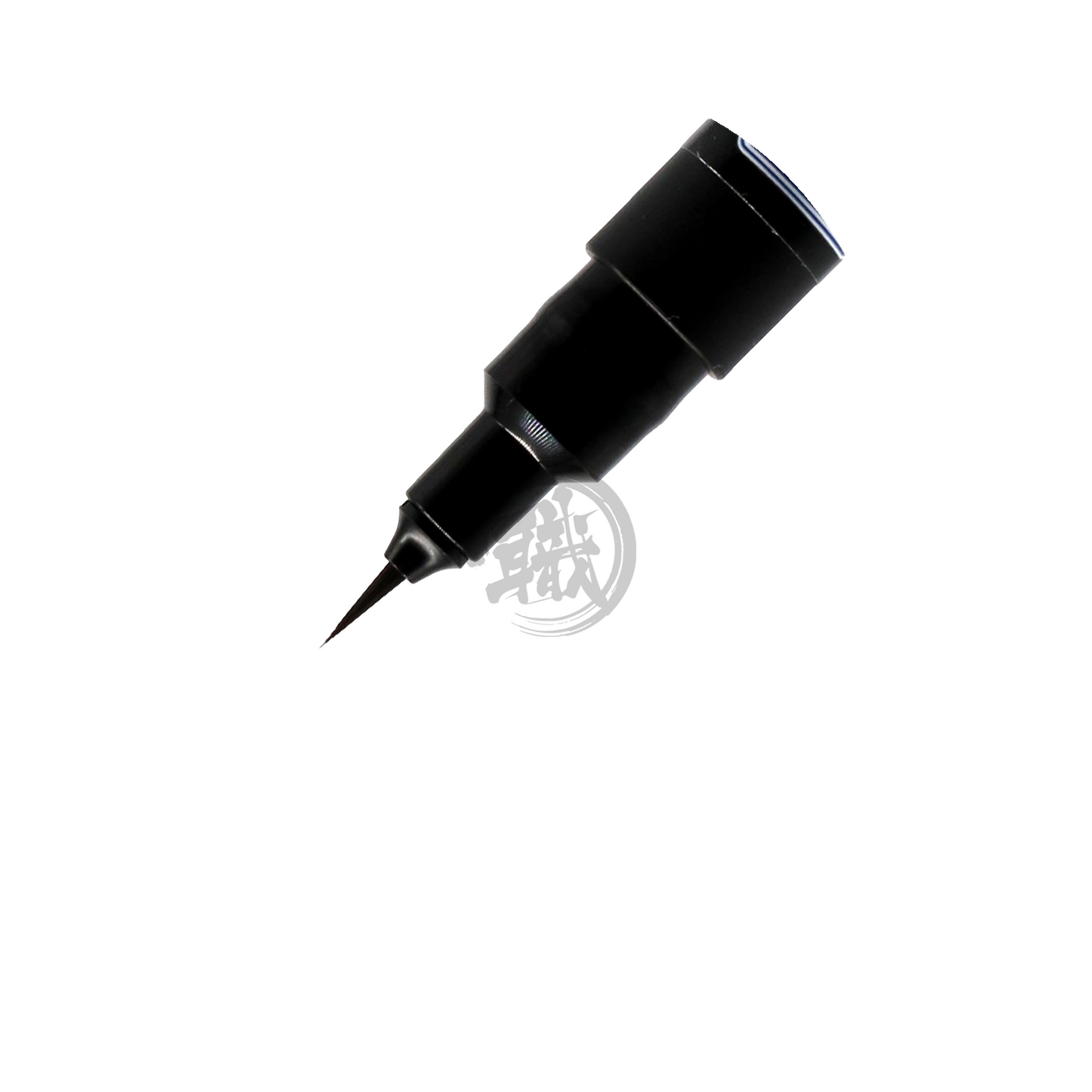 GSI Creos CM103 Ultra-Fine Brush Tip Panel Lining Pen in brown, displaying its fine brush tip for detailed coloring and outlining.