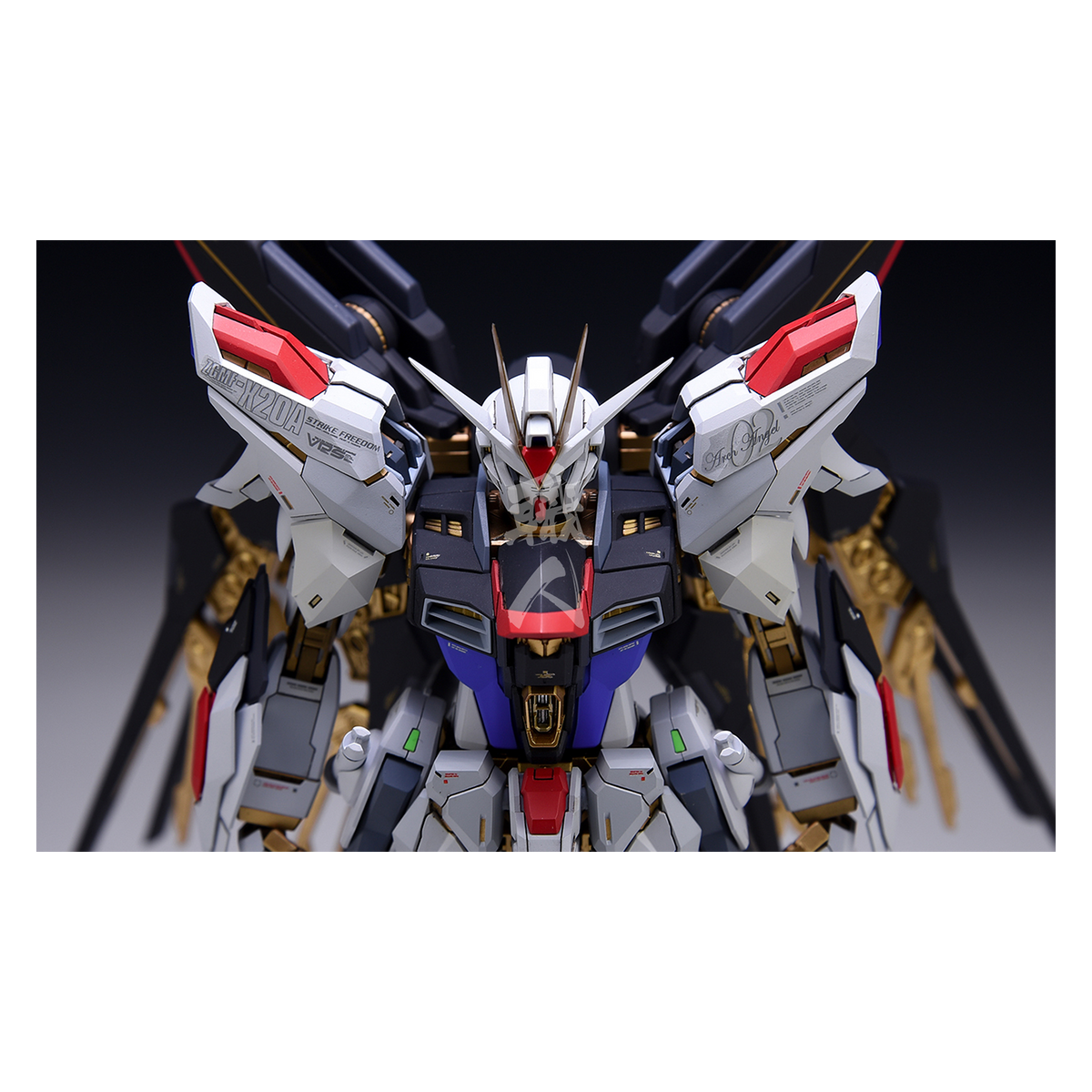 MG Strike Freedom resin conversion kit by Fortune Meow Studio, featuring detailed body parts for model customization.