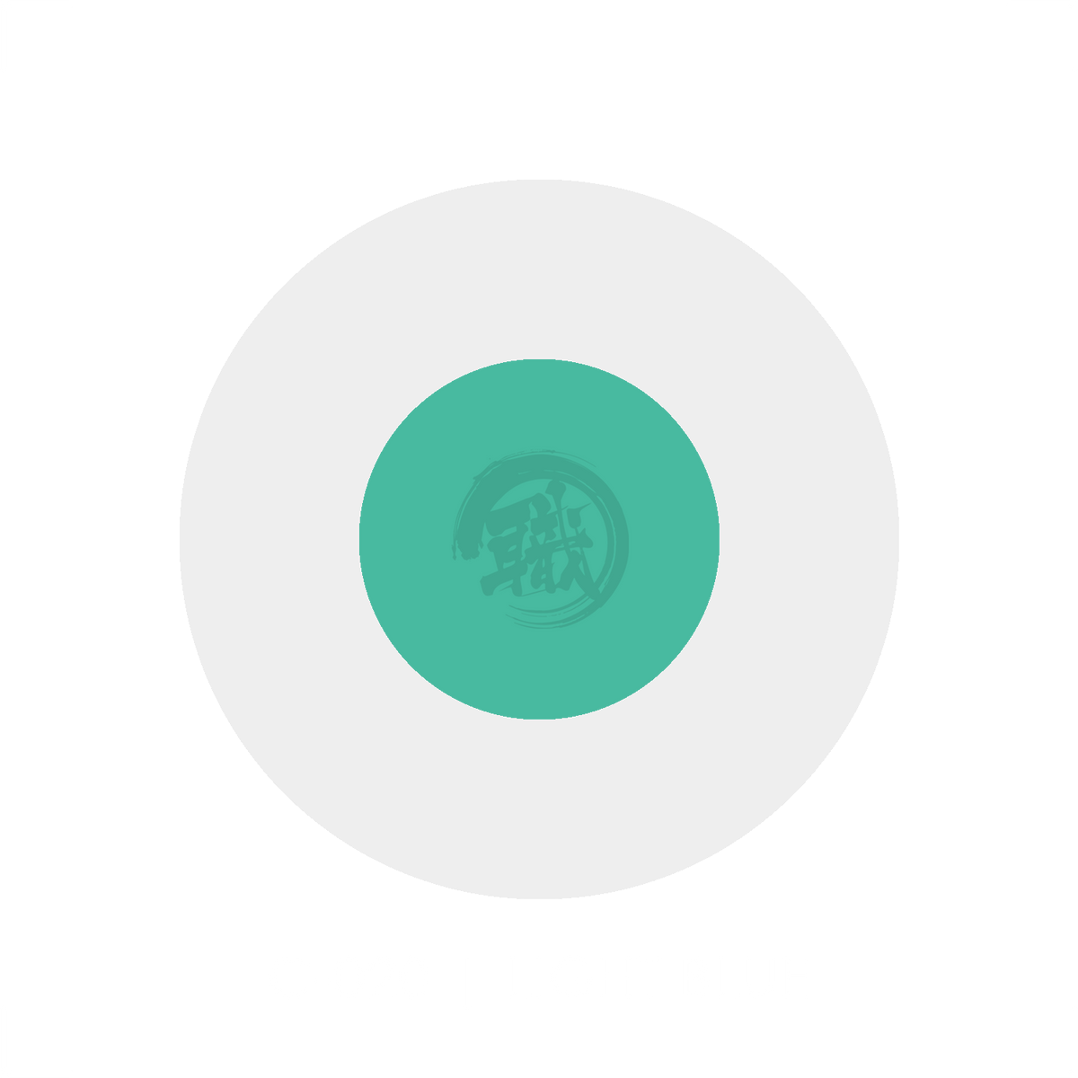 Light blue GSI Creos paint swatch with a smooth, even application in a close-up view.