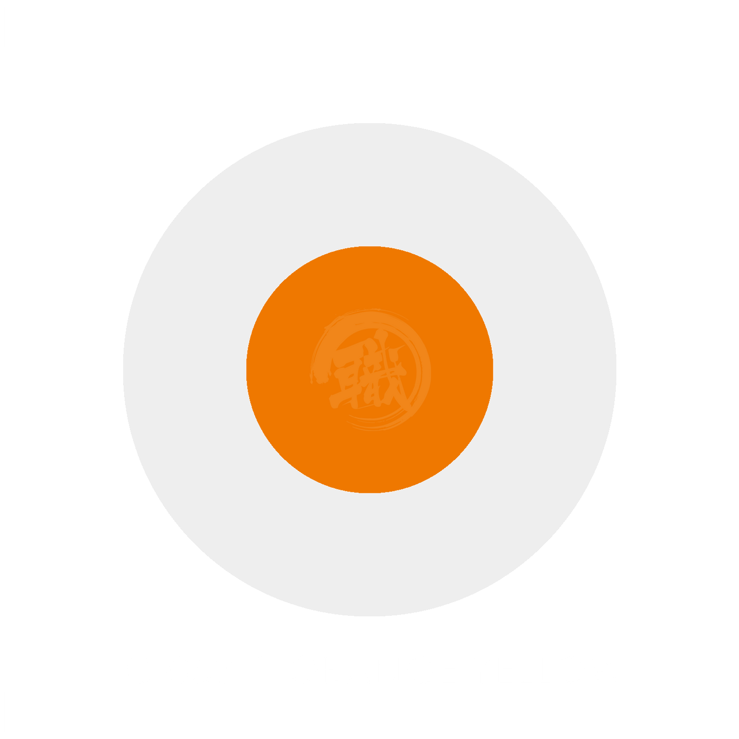 GSI Creos Orange Yellow paint swatch showing vibrant orange-yellow color sample on a white background.
