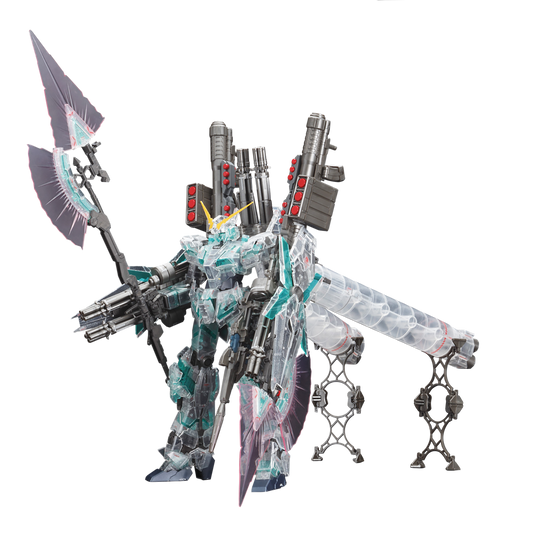 Bandai - MG Full Armour Unicorn Gundam [Mechanical Clear Ver.] - ShokuninGunpla