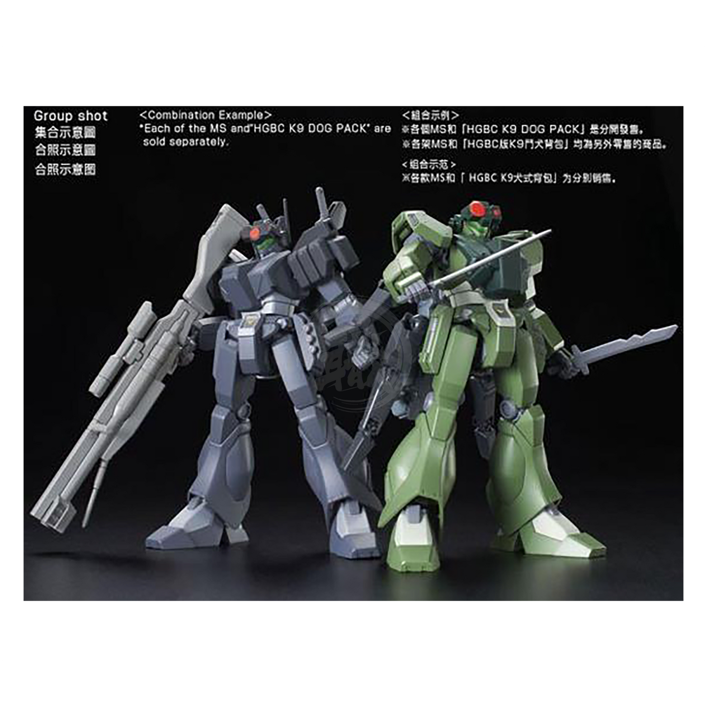 HG Ghost Jegan M - ShokuninGunpla