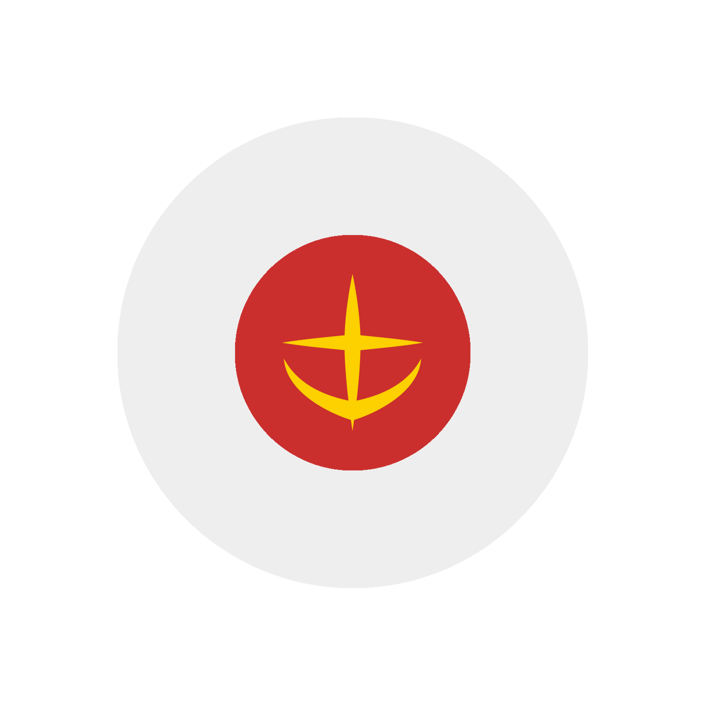 GSI Creos MS Red paint bottle with red paint and label, showing the product's color and brand details.