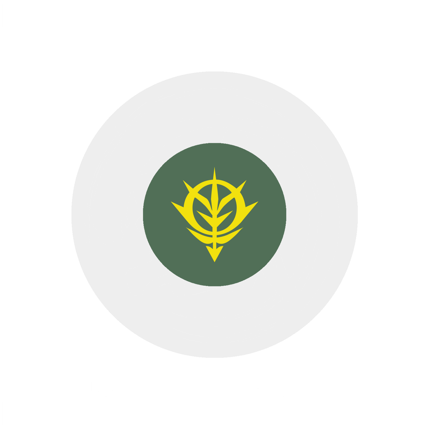 GSI Creos MS Deep Green paint in a bottle, with the label visible and the green paint inside, suitable for model and hobby painting.