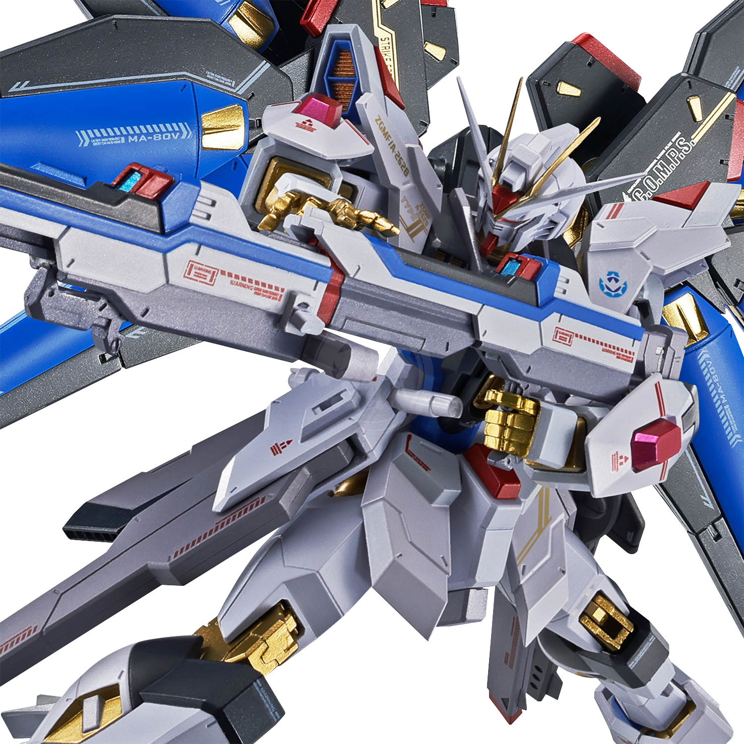 Metal Robot Spirits Strike Freedom Gundam Type II – Premium Action Metal Robot Spirits Strike Freedom Gundam Type II – Premium Action