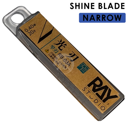 Ray Studio - Hobby Knife Replacement Blades [Narrow] [Shine] - ShokuninGunpla