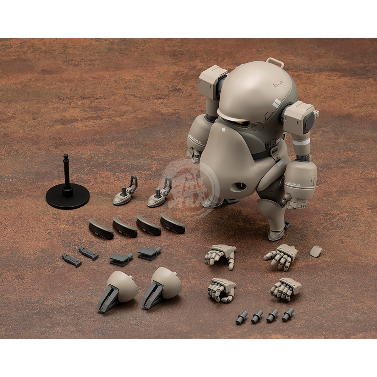 Kotobukiya JGSDF Type 06-Ⅲ Tank Roku model kit, detailed plastic assembly of military tank with intricate parts.