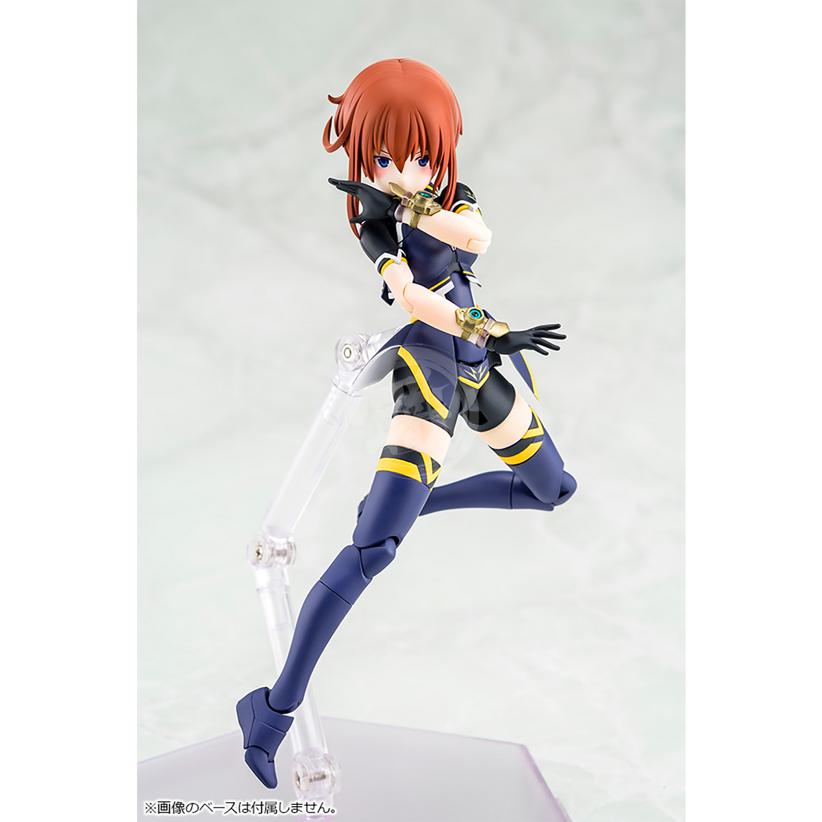 Kotobukiya Megami Device Alice Gear Aegis Sugumi Kanagata Ga-Shin model kit showing detailed figure with vibrant colors and intricate design.