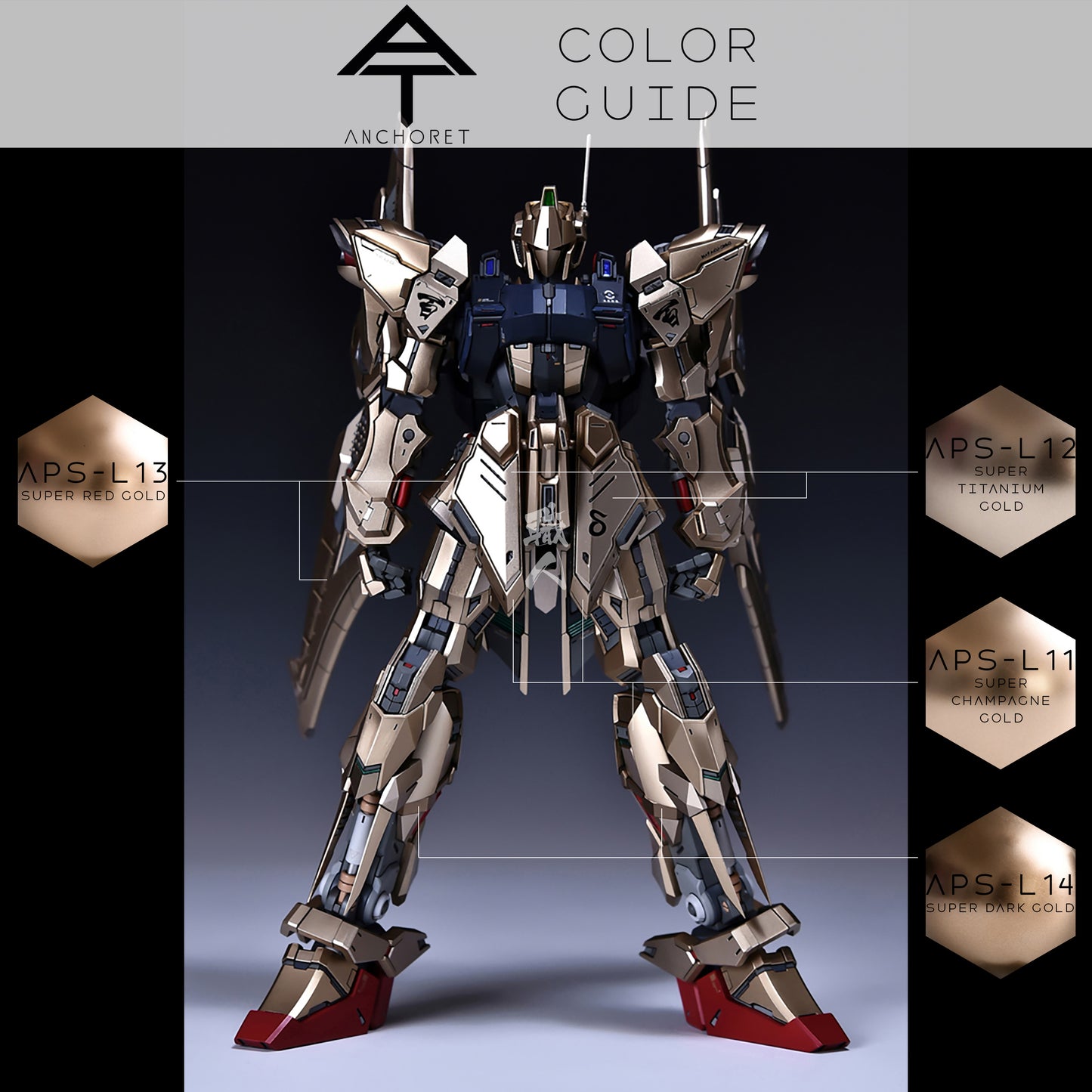 YUJIAO Land - MG Hyaku-Shiki Resin Conversion Kit - ShokuninGunpla