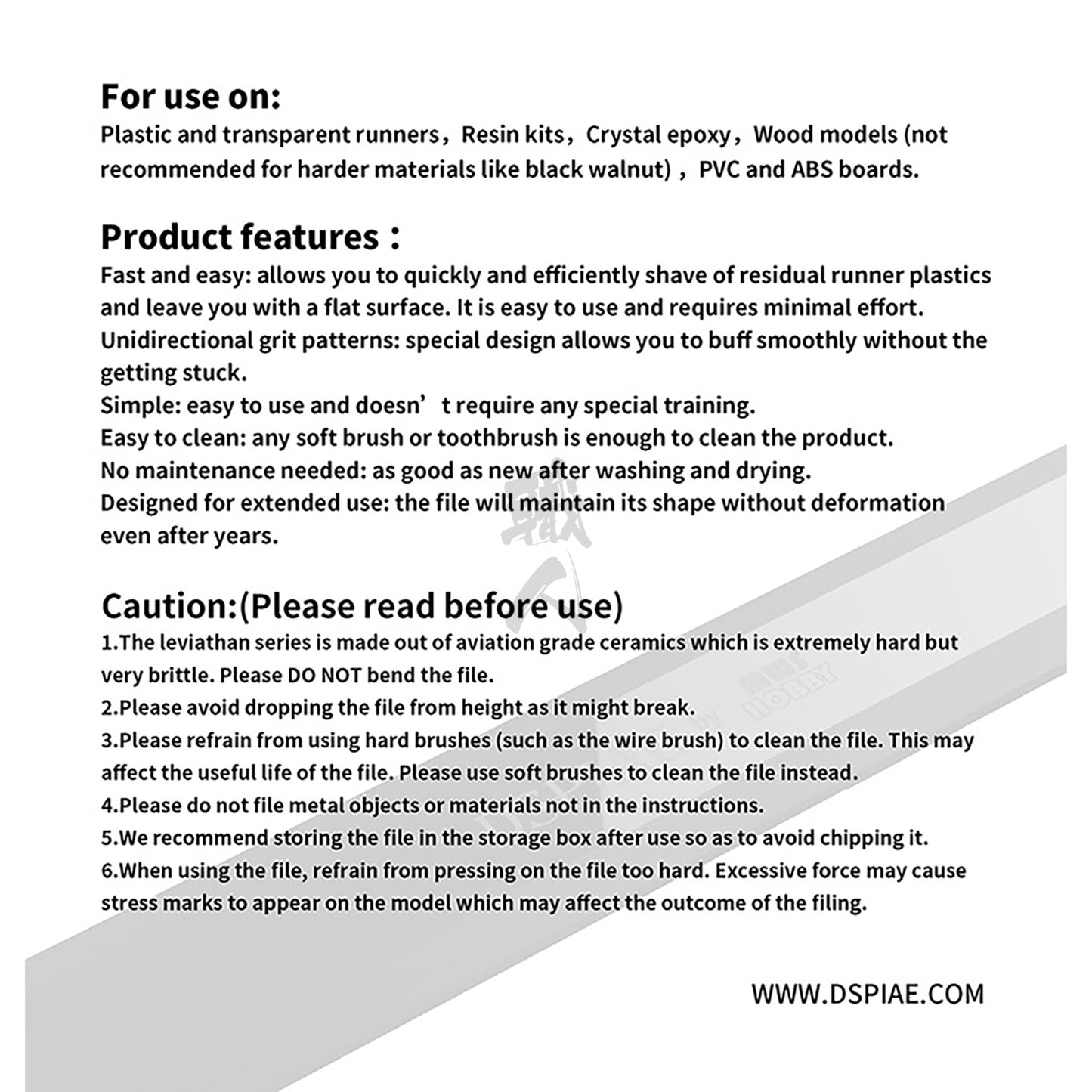 DSPIAE - Leviathan Hobby File - ShokuninGunpla