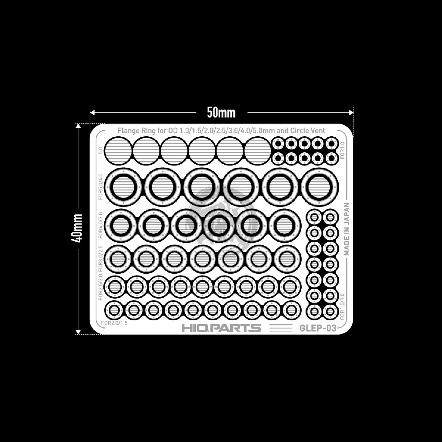 HIQParts - Photo Etched Detail Parts GLEP03 - ShokuninGunpla