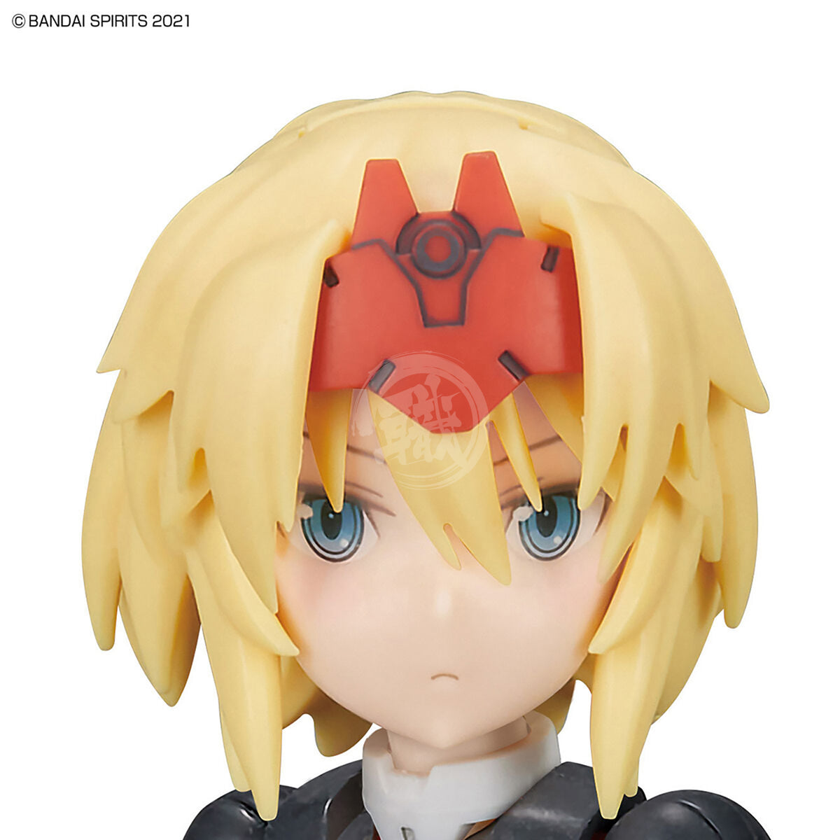 Bandai 30MS Alka-Carti model kit in quartet form, featuring detailed plastic parts for assembly and display.