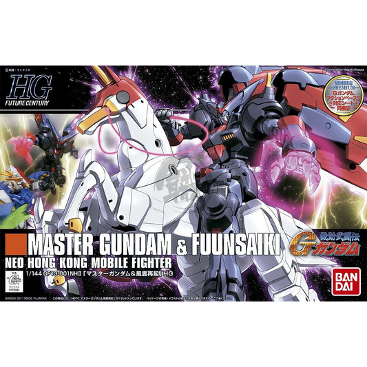HG Master Gundam & Fuunsaiki - ShokuninGunpla
