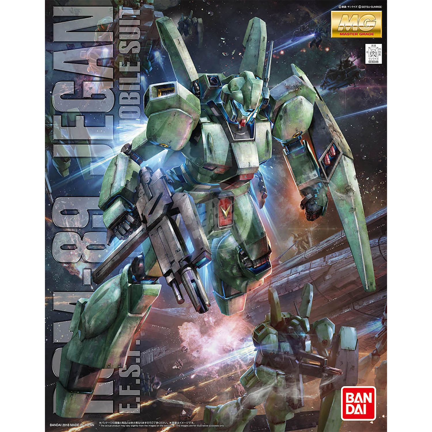Bandai 1/100 Scale Master Grade Jegan