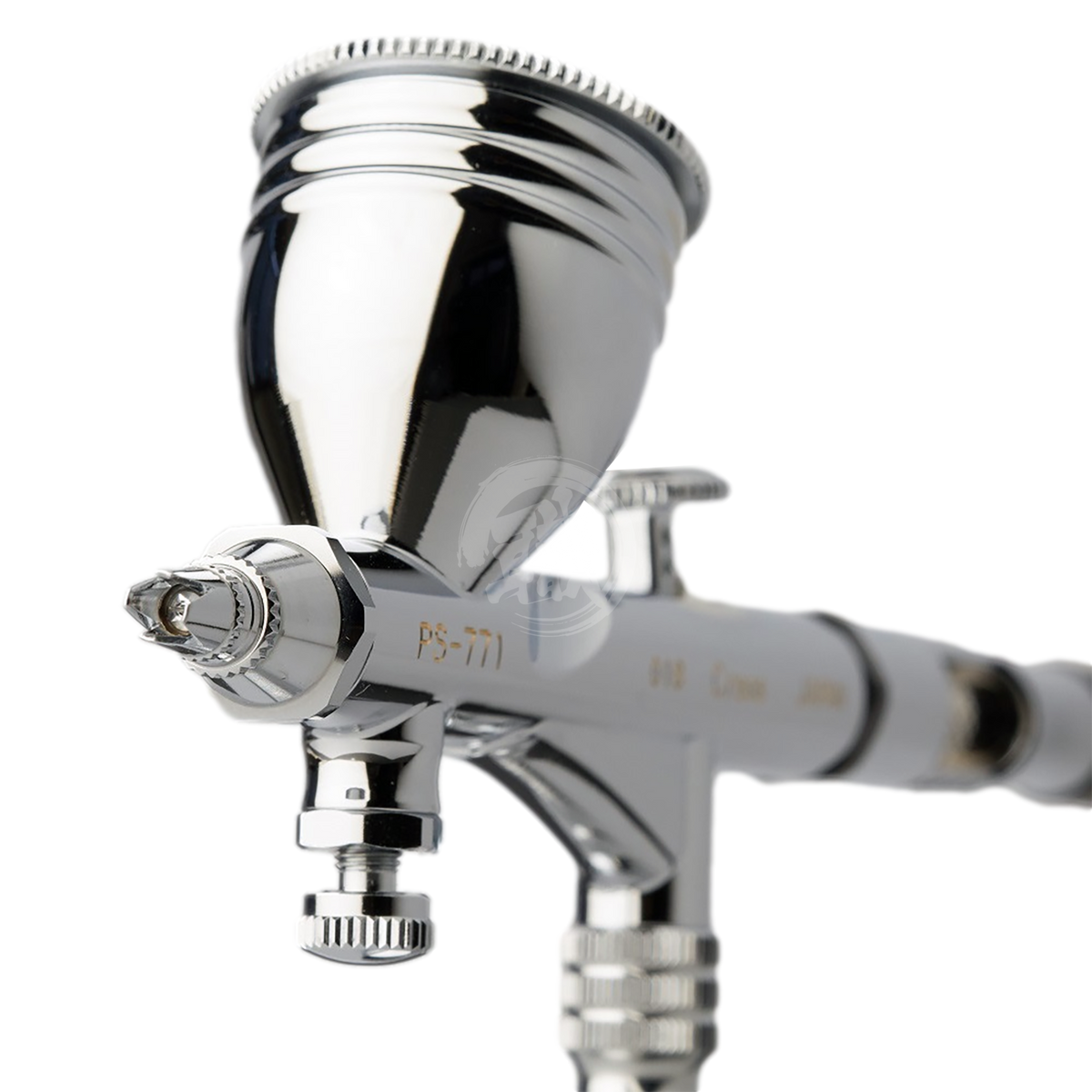 GSI Creos Mr. Air Brush Custom 018 coloring tool with precision nozzle for detailed airbrushing and painting projects.