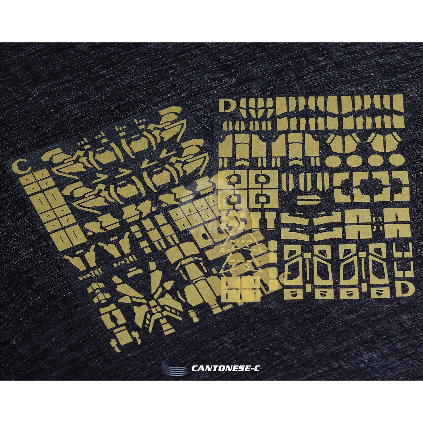 Pre-Cut Masking Tape for Yujiao Land Hi-Nu Resin Conversion Kit - ShokuninGunpla