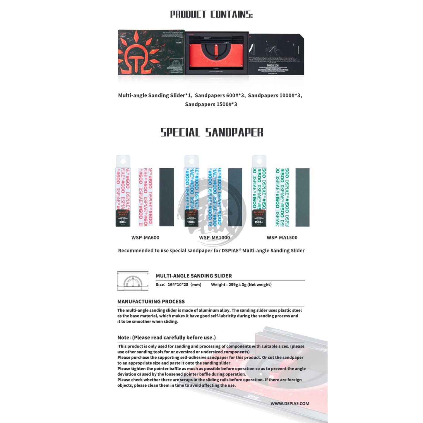DSPIAE - Multi-Angle Sanding Slider - ShokuninGunpla