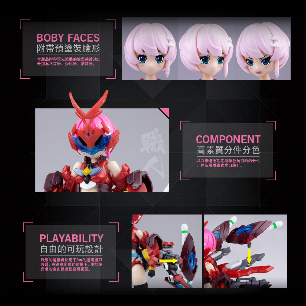 Eastern Model - A.T.K Girls - Heracross - ShokuninGunpla