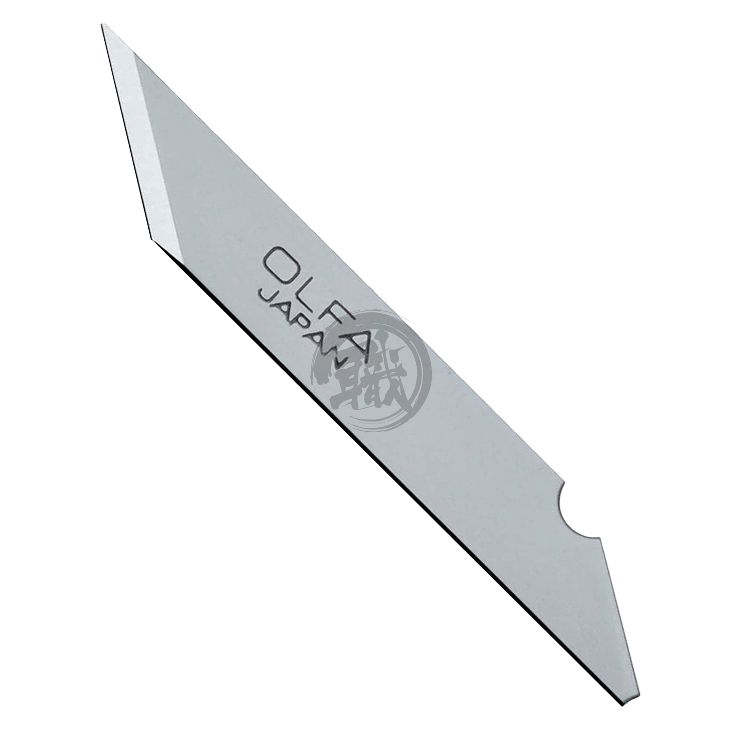 OLFA XB10 replacement blades for cutting tools, sharp metal blades with protective packaging, designed for precise cutting tasks.