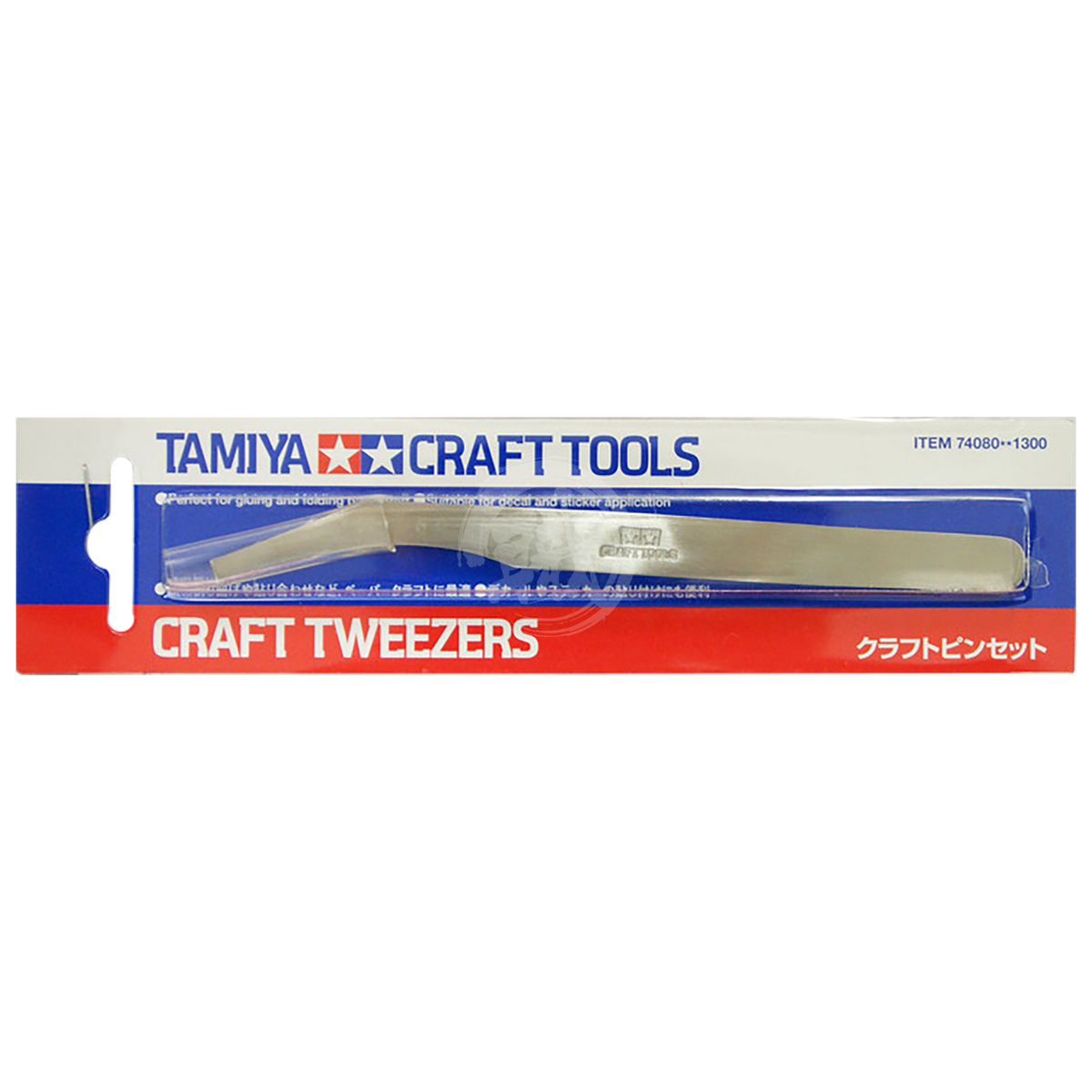 Tamiya Craft Tweezers for coloring tools, precision metal tweezers ideal for detailed craft and modeling work.