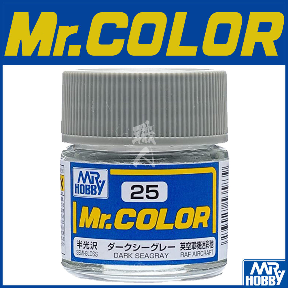 Mr Color - C25 Semi-Gloss Dark Seagray 10ml