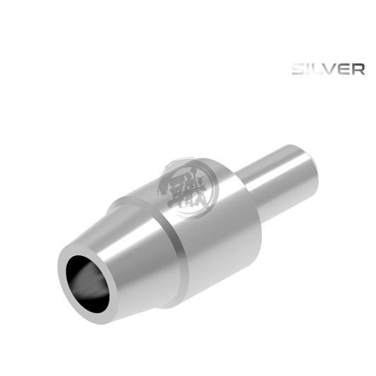 HIQParts - EZ Gun Muzzle [Short Type][Silver] - ShokuninGunpla