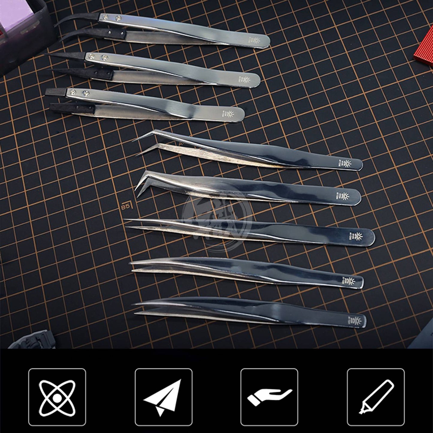 AT-TZ Precision Tweezers - ShokuninGunpla