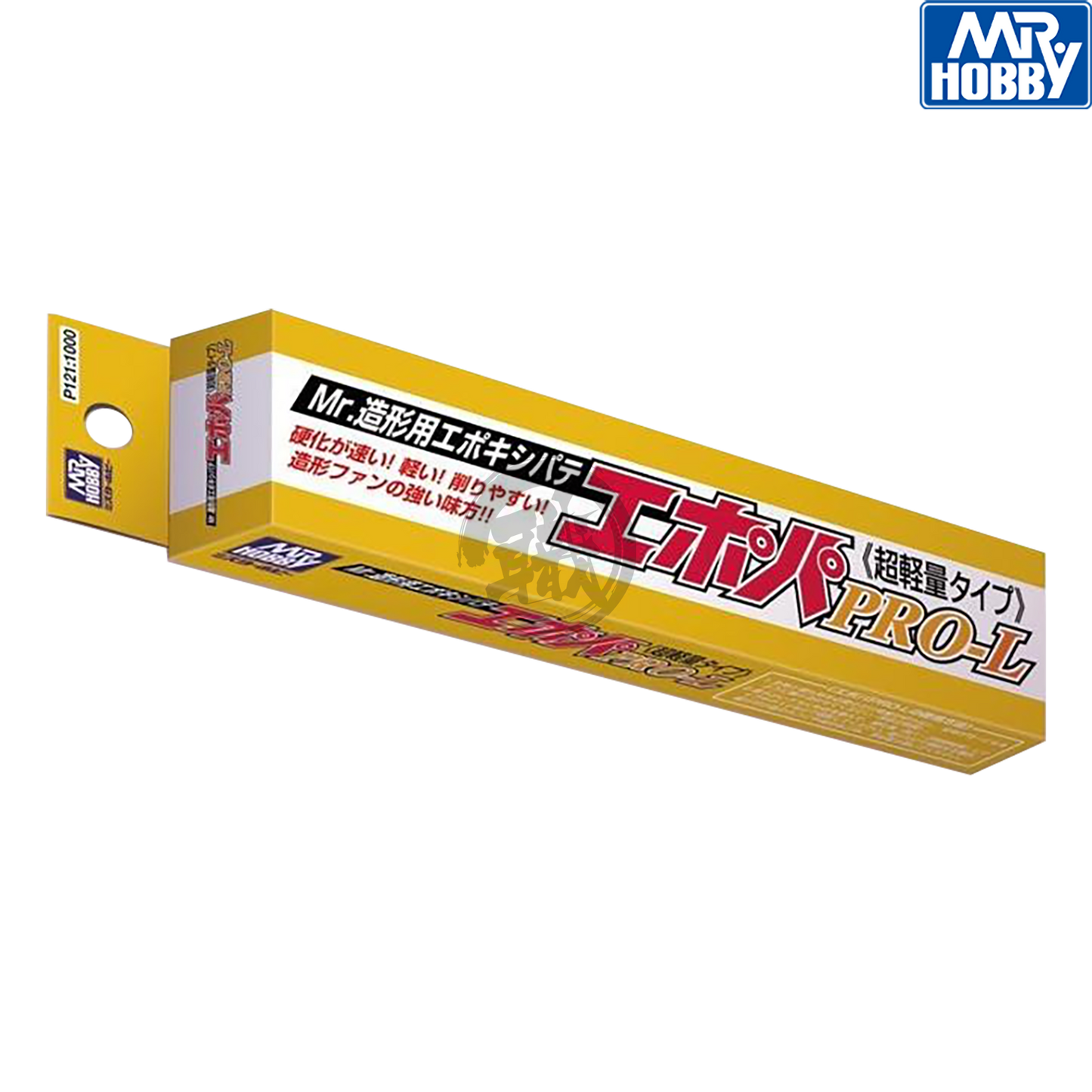 GSI Creos Mr.Epoxy Putty super lightweight type, a versatile epoxy repair tool in a light-colored form.