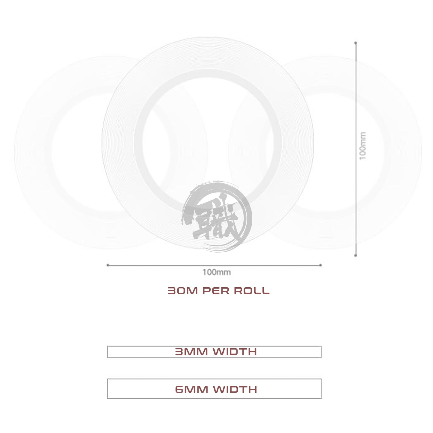 HobbyMio - Scribing Guide Tape - ShokuninGunpla
