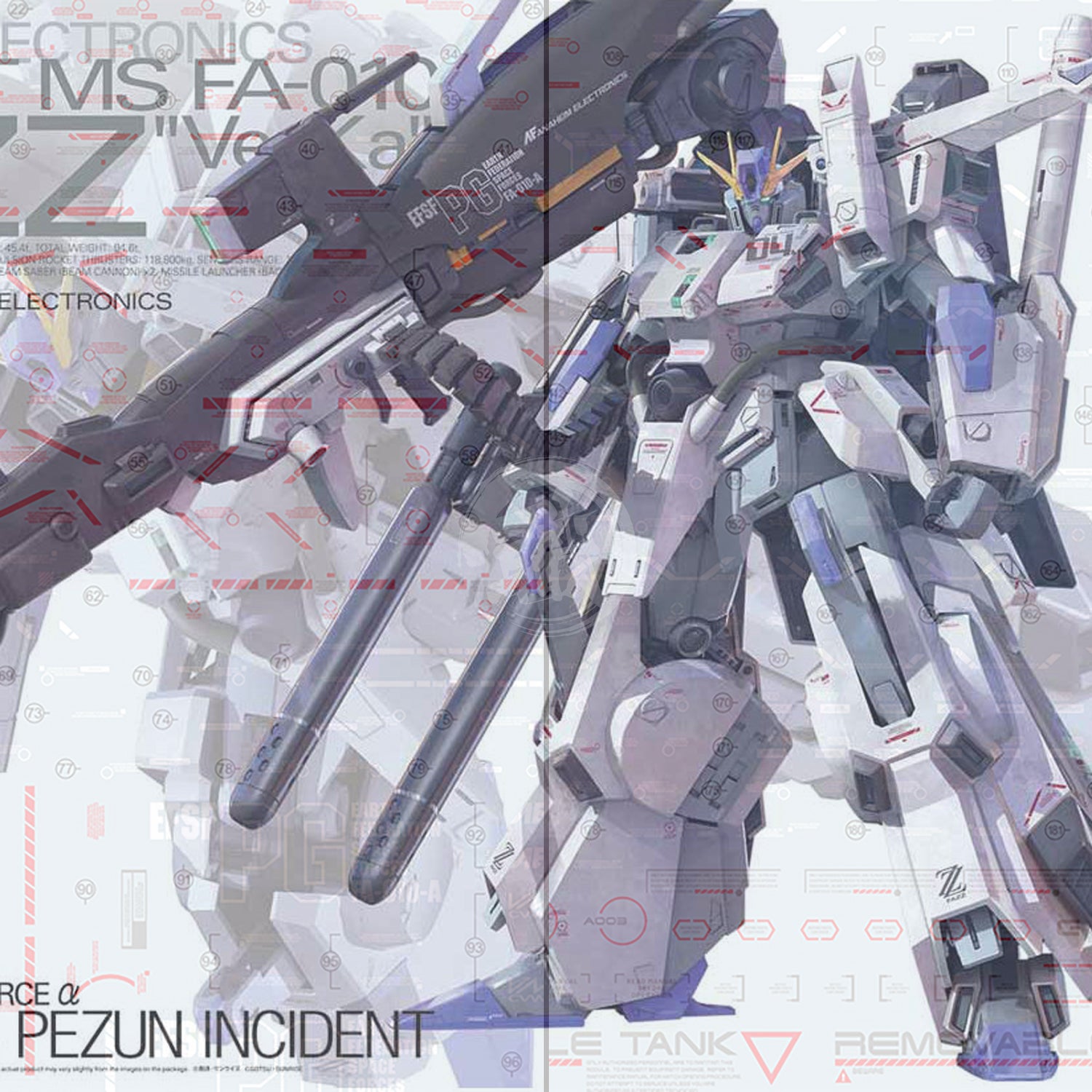 MG FAZZ [Ver.Ka] Waterslide Decals [UV]