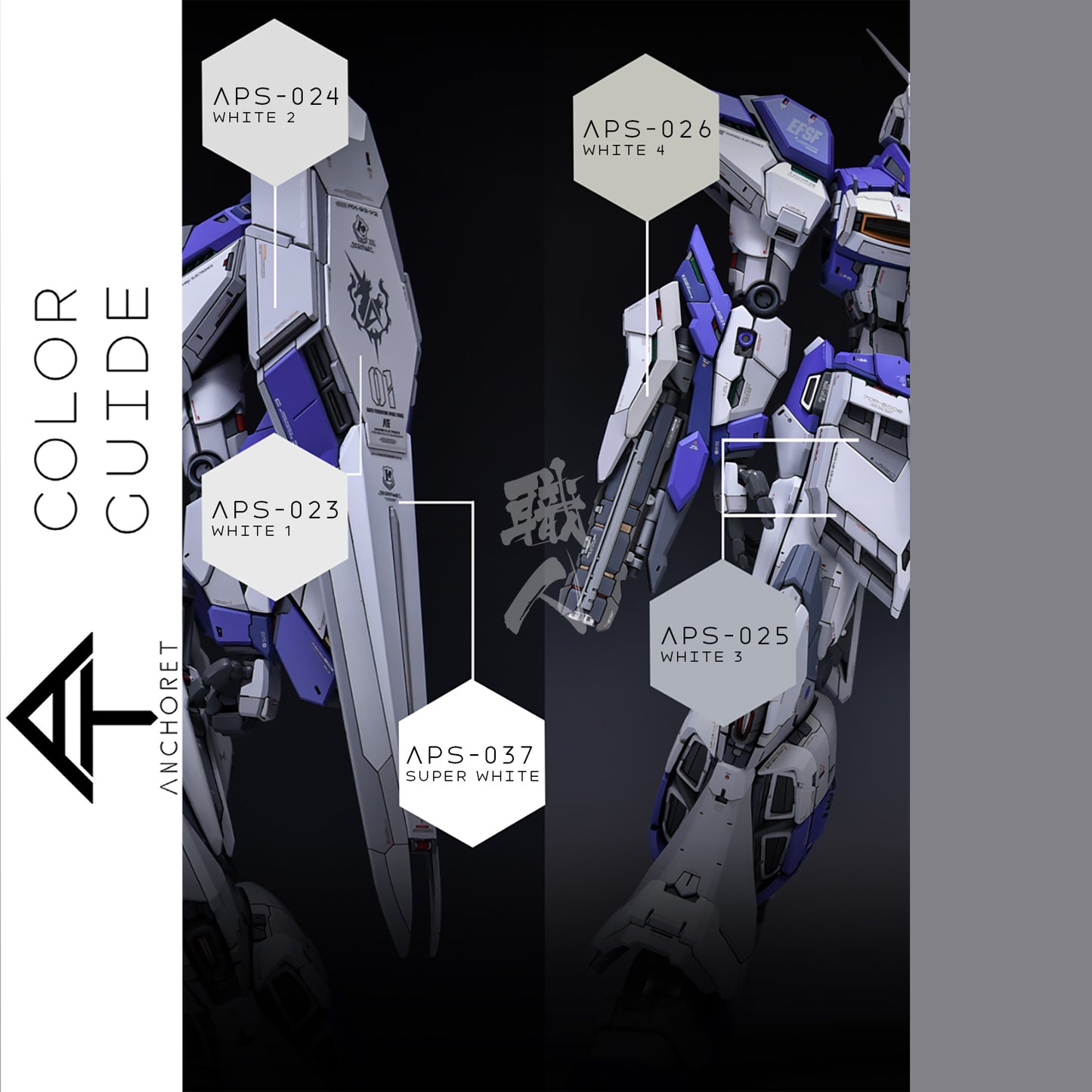 YUJIAO Land - MG Hi-Nu Resin Conversion Kit - ShokuninGunpla