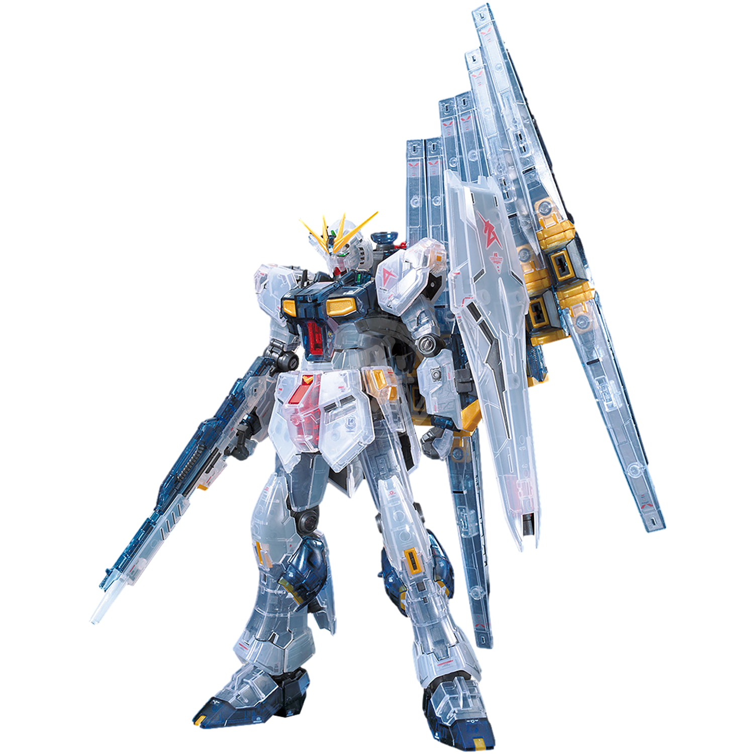 RG Nu Gundam [Clear Color] | ShokuninGunpla