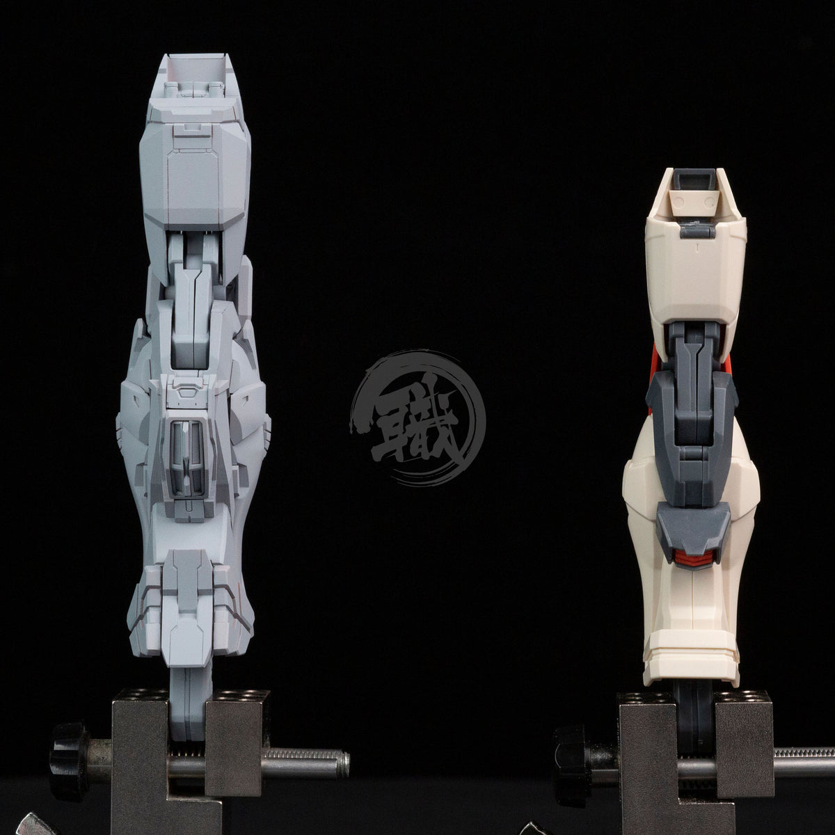 MG Verde Buster Resin Conversion Kit by 142STUDIO, showing detailed components and assembled parts for model customization.