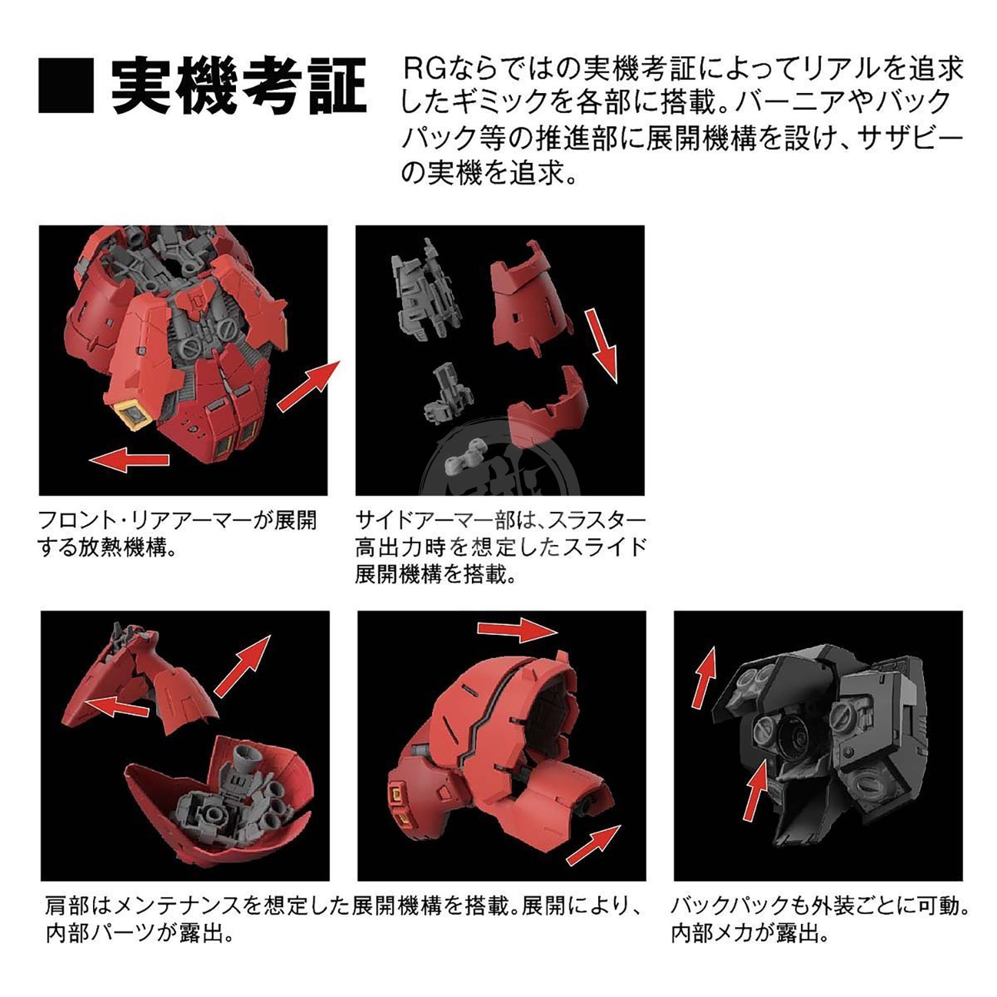 Bandai - RG Sazabi - ShokuninGunpla