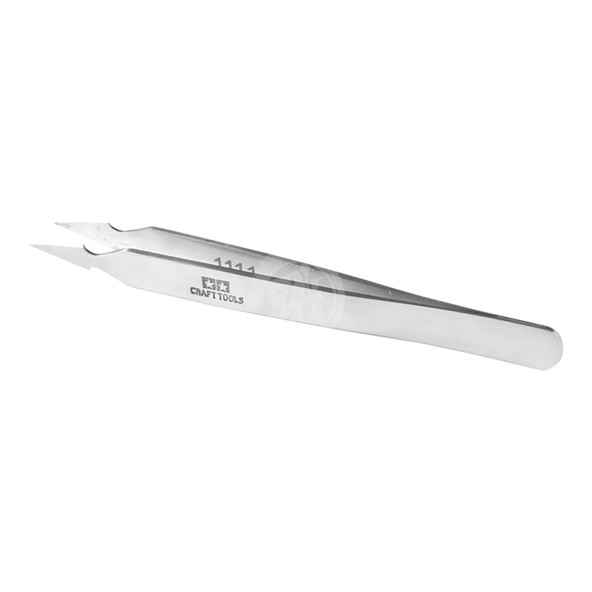 Tamiya Decal Tweezers for precise handling of decals and coloring tools, with fine tips for model assembly and detailing.