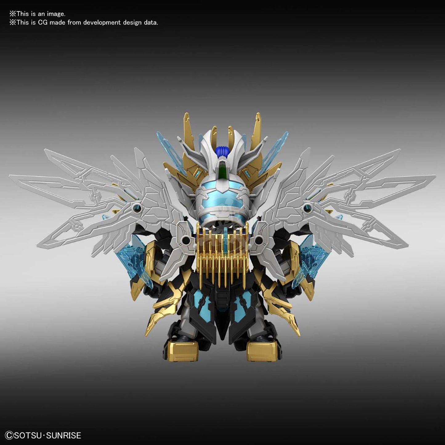 SD Sangoku Soketsuden Tian Ba Cao Cao Wing Gundam - ShokuninGunpla