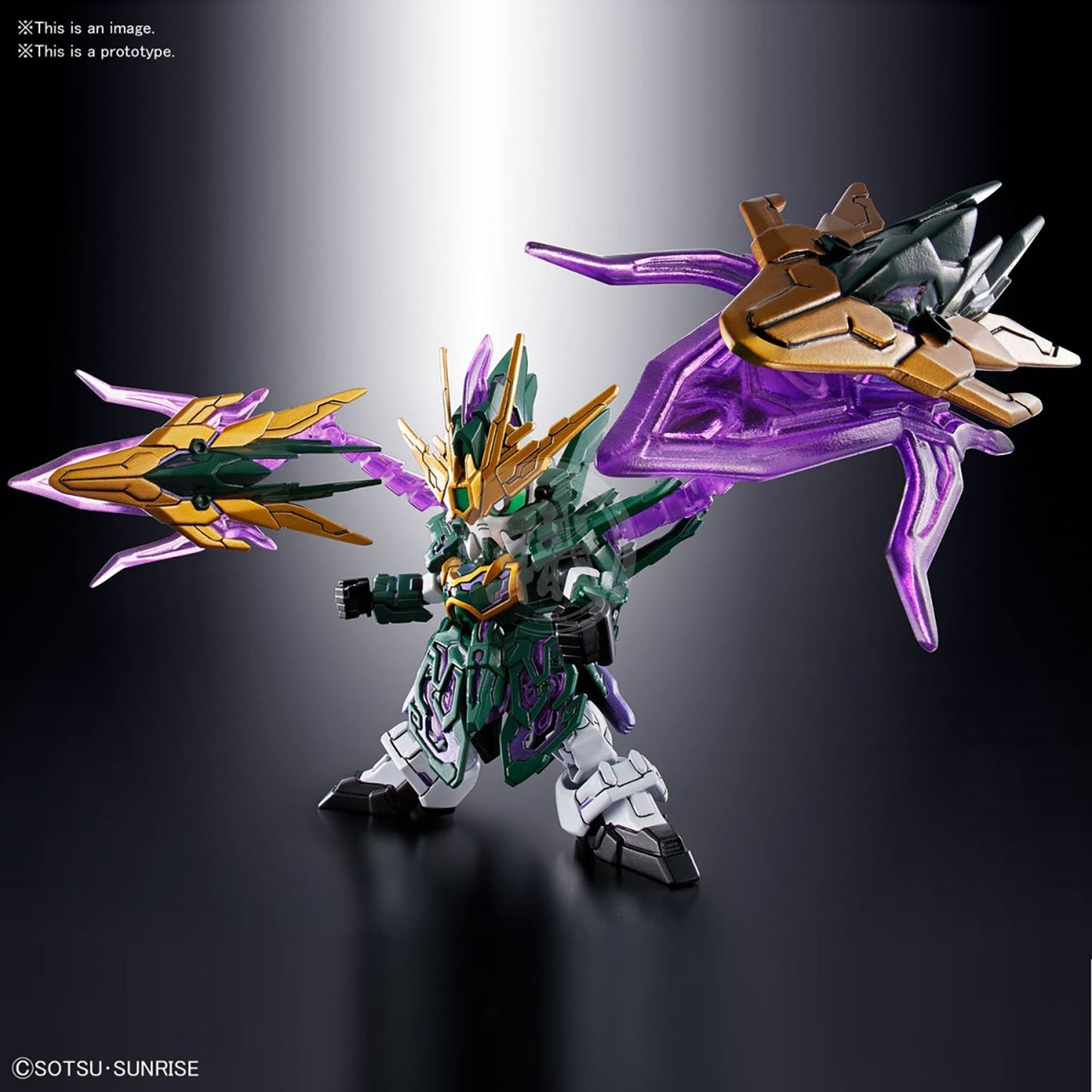 SD Sangoku Soketsuden Zhang He Altron Gundam - ShokuninGunpla