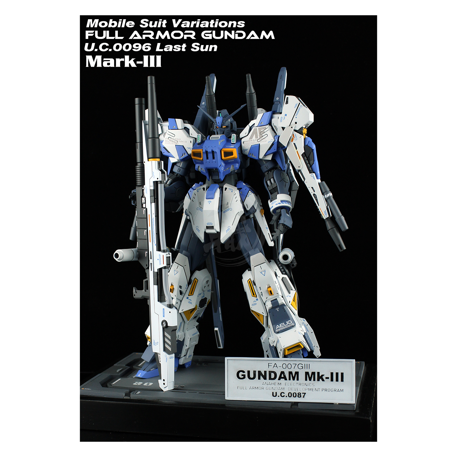 Stickler Studio - RE/100 Full Armor Gundam Mk-III Resin Conversion Kit - ShokuninGunpla