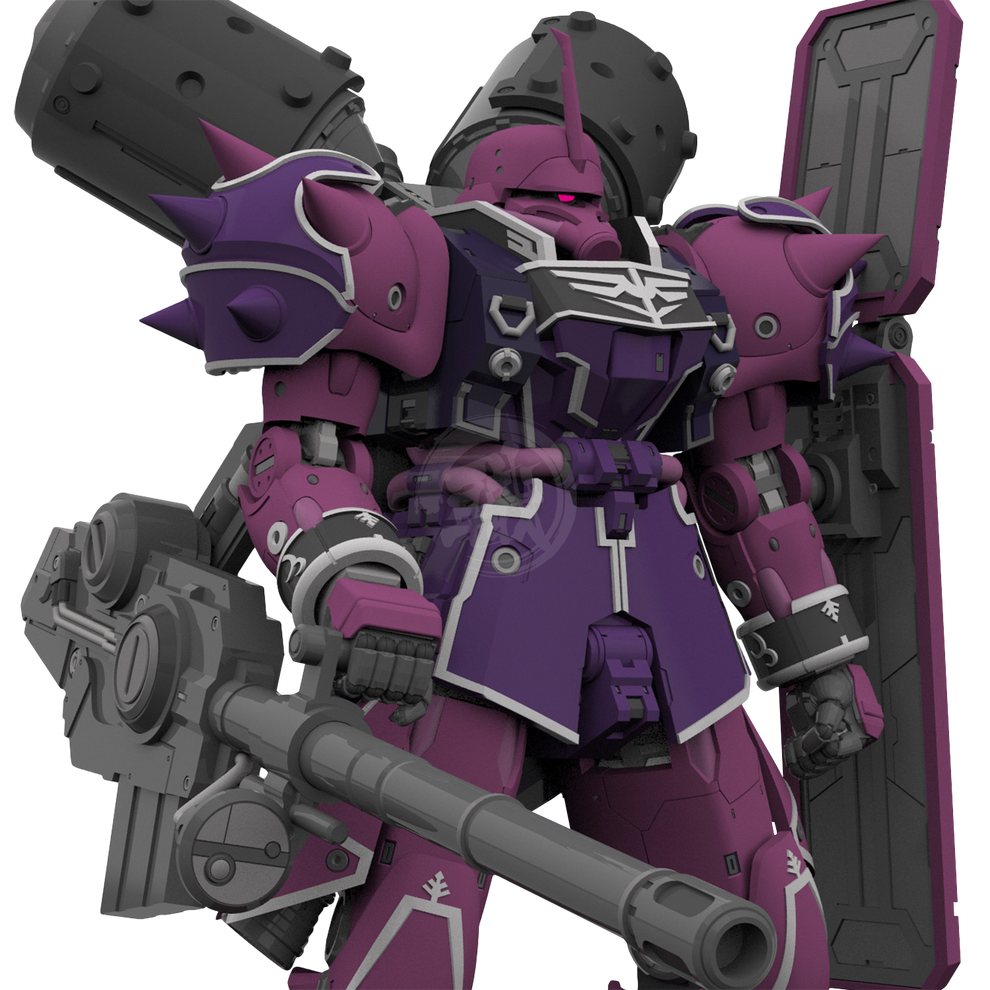 MG Geara Zulu [Angelo Sauper Custom] Resin Conversion Kit ShokuninGunpla