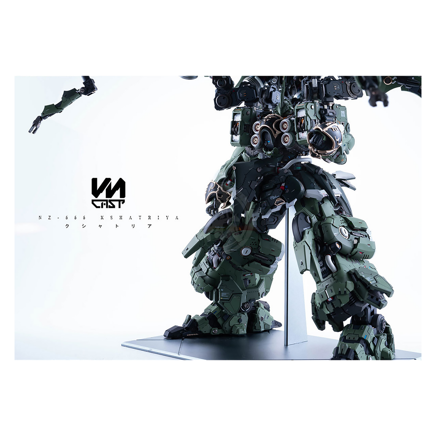 VNCast - Kshatriya Resin Conversion Kit [Collector's Ver.] [Preorder Q2 2024] - ShokuninGunpla